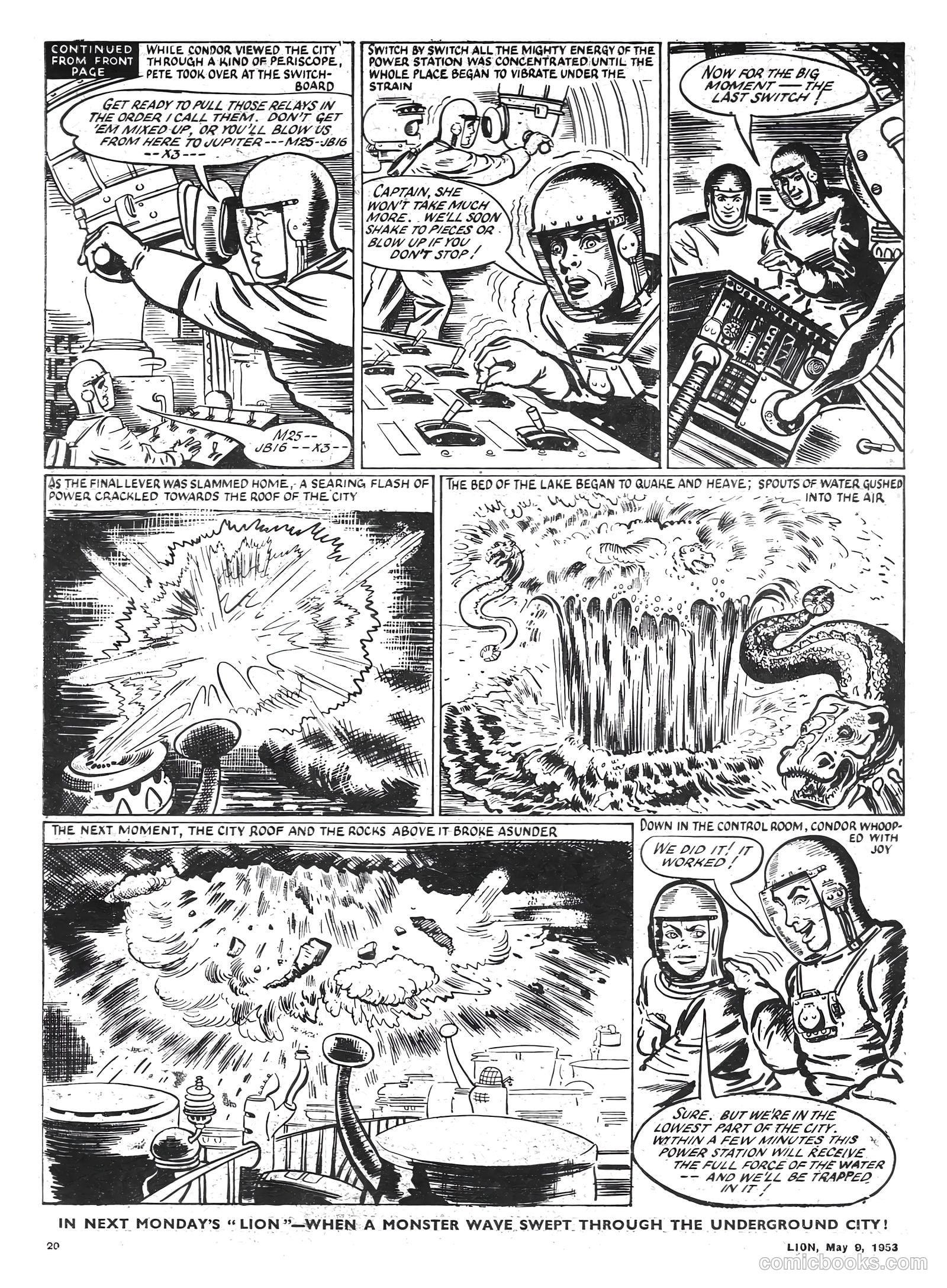 Lion #64 (1953) — page 20 of 20