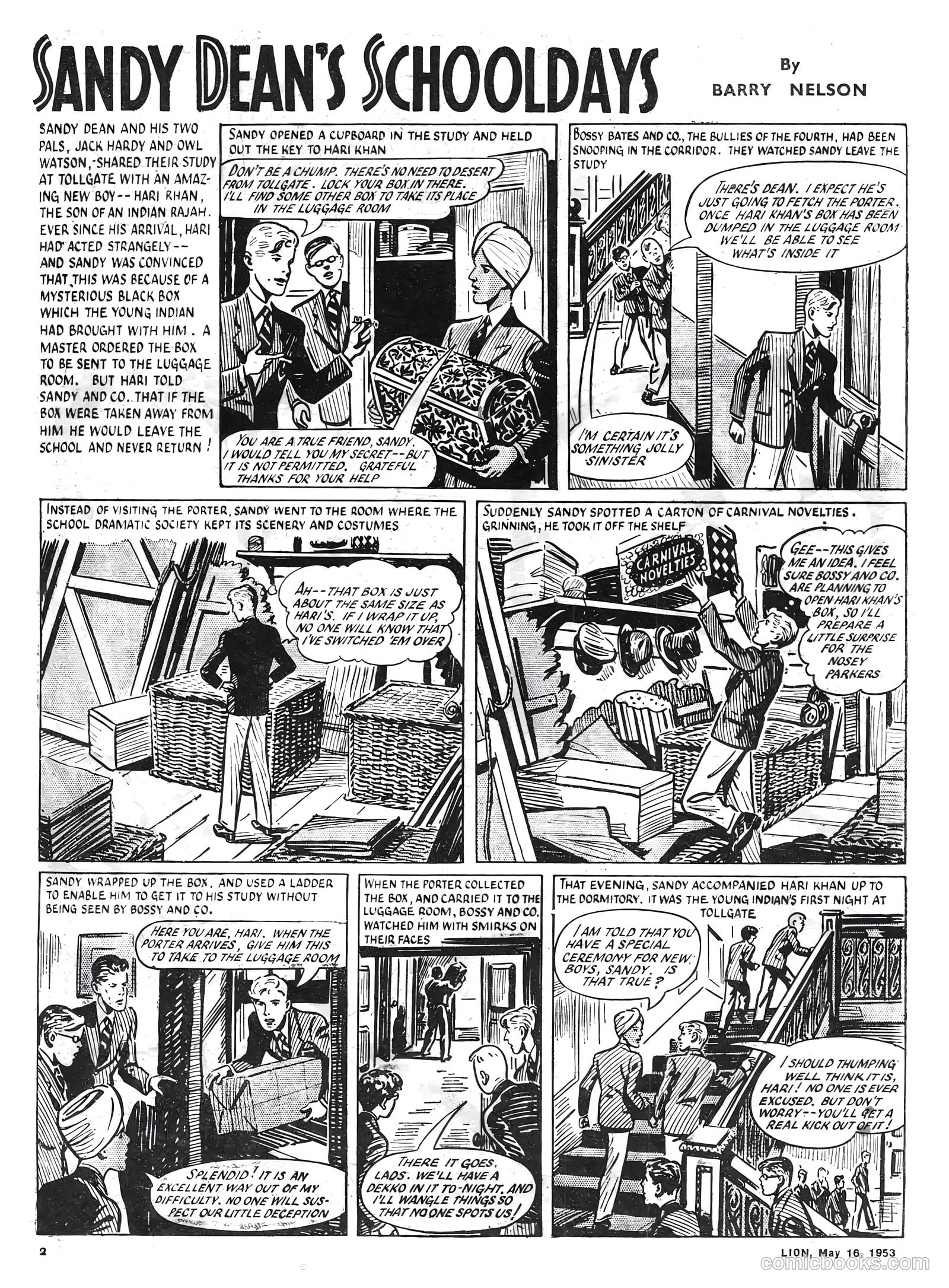 Lion #65 (1953) — page 2 of 20