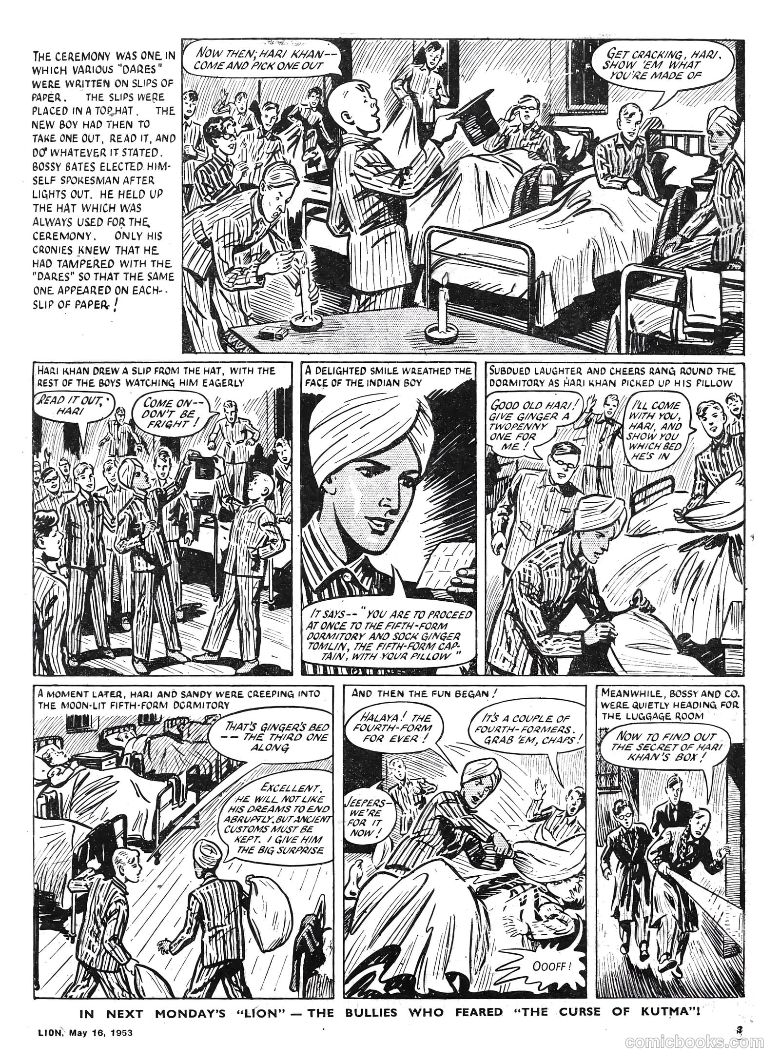 Lion #65 (1953) — page 3 of 20
