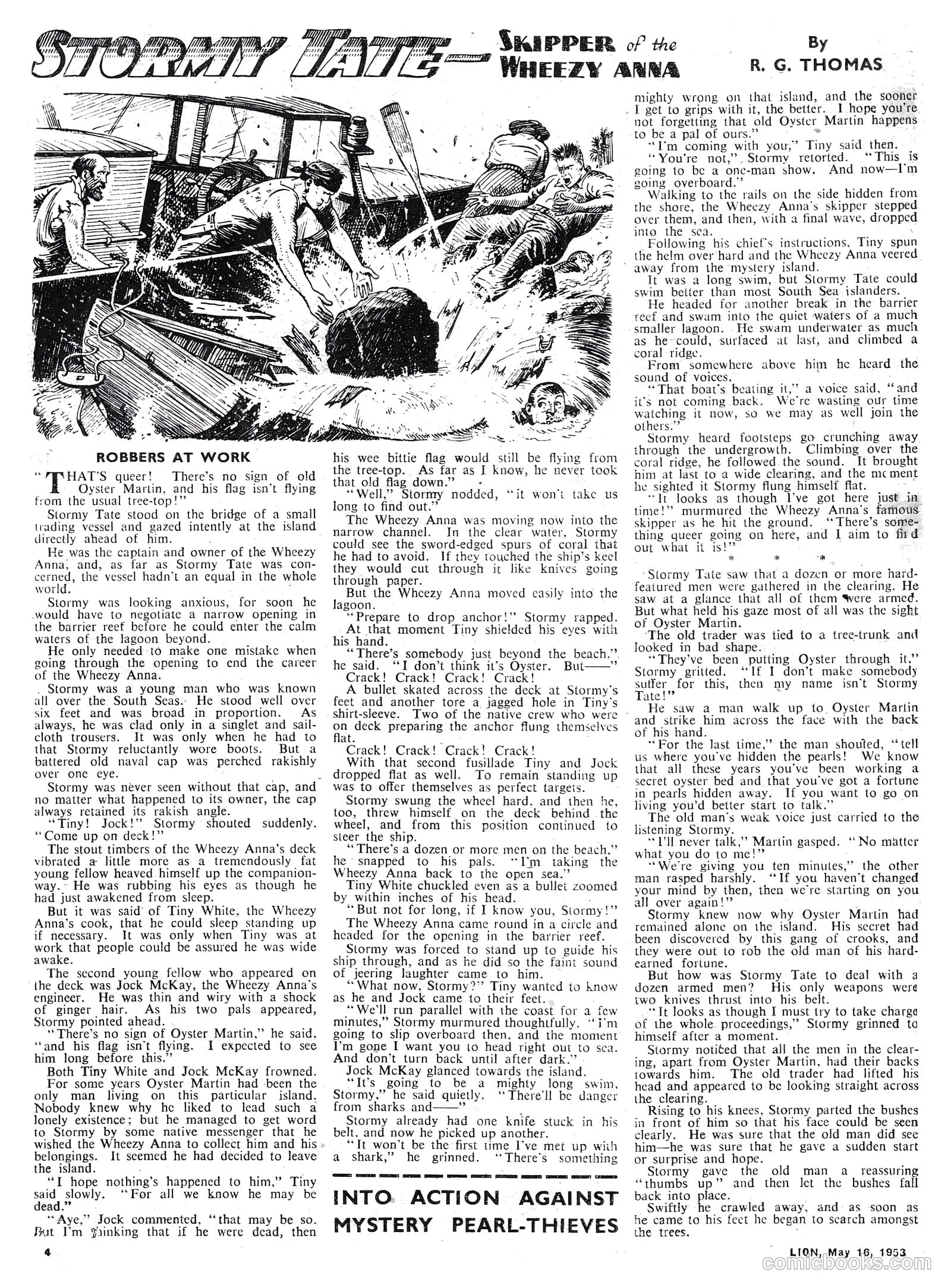 Lion #65 (1953) — page 4 of 20