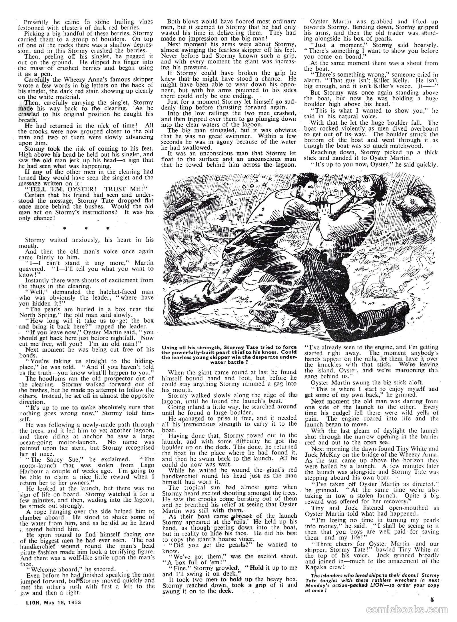 Lion #65 (1953) — page 5 of 20