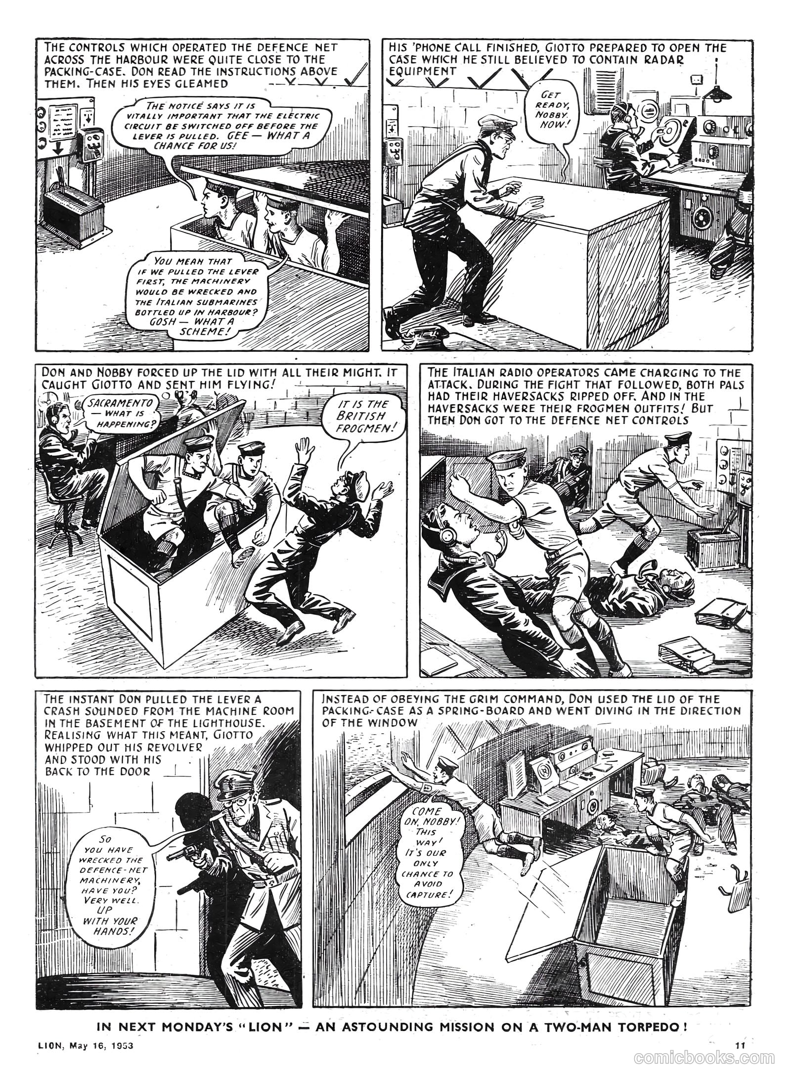 Lion #65 (1953) — page 11 of 20