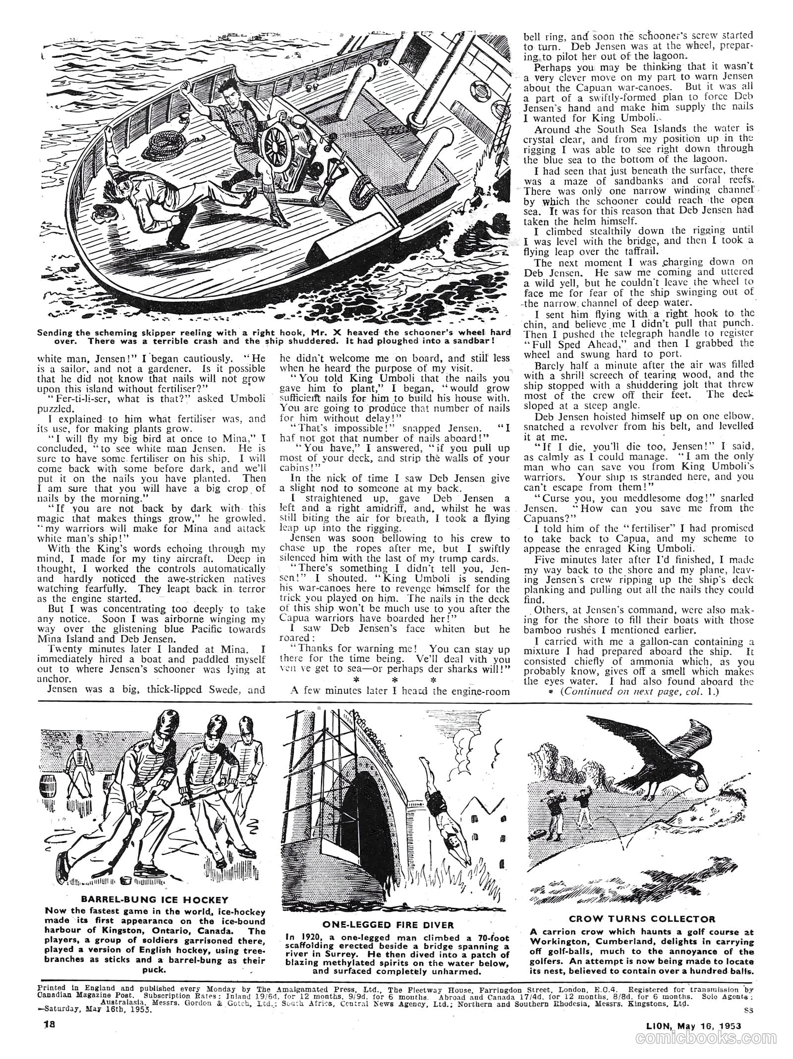 Lion #65 (1953) — page 18 of 20