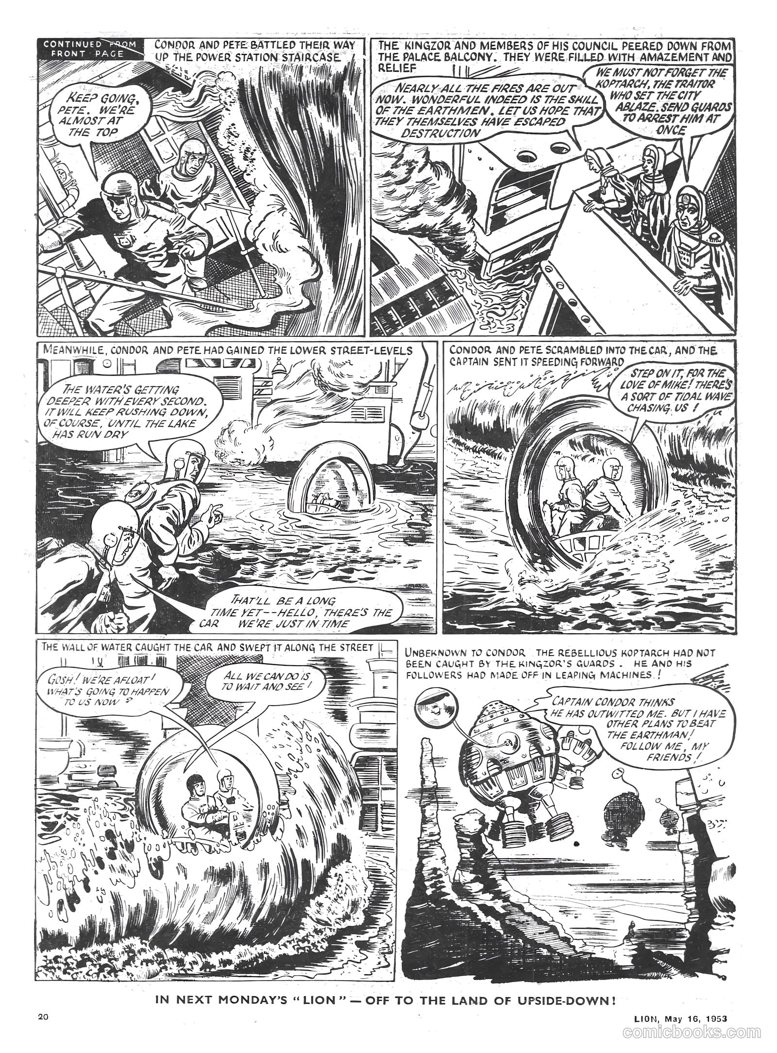 Lion #65 (1953) — page 20 of 20