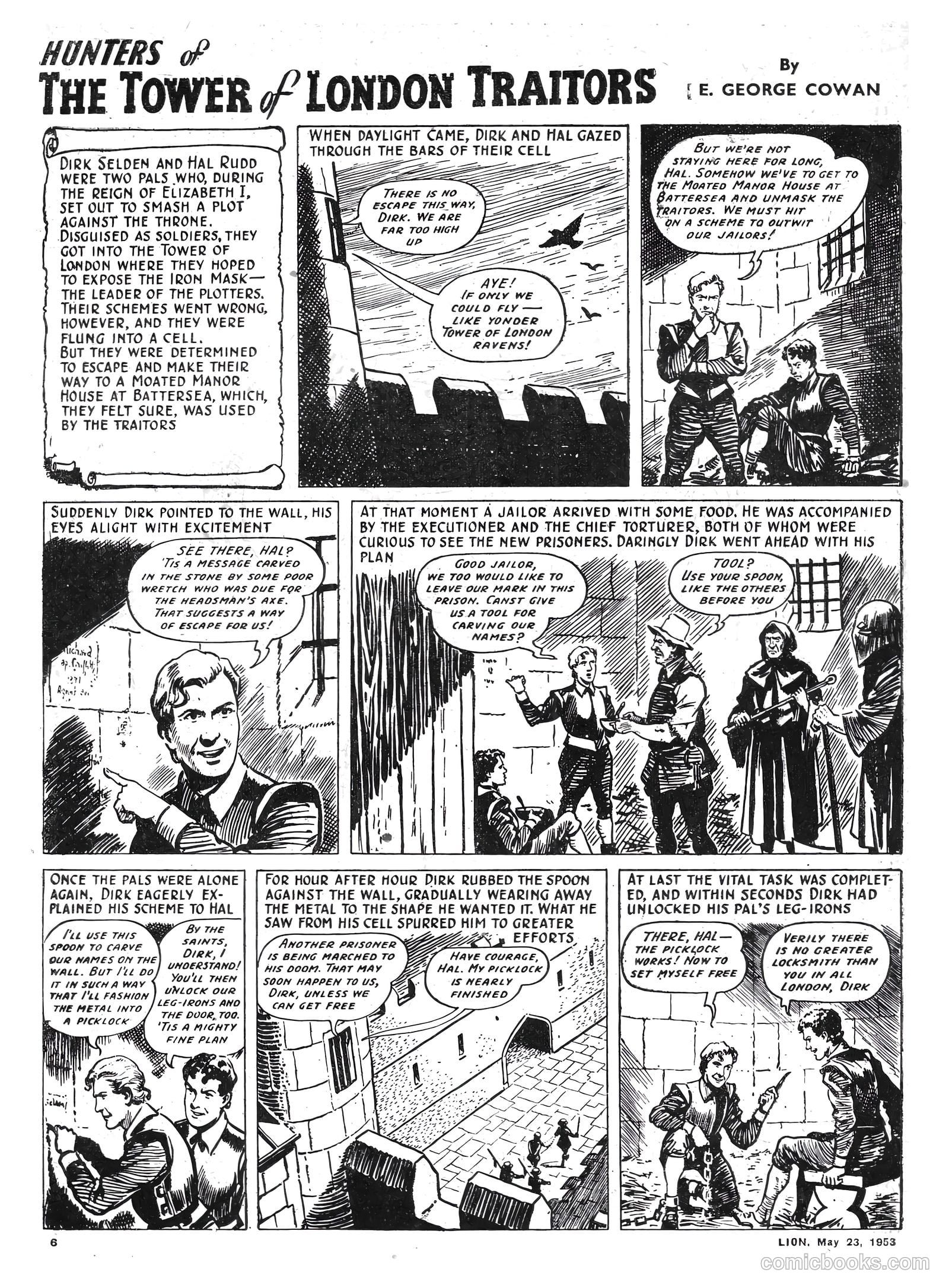 Lion #66 (1953) — page 6 of 20