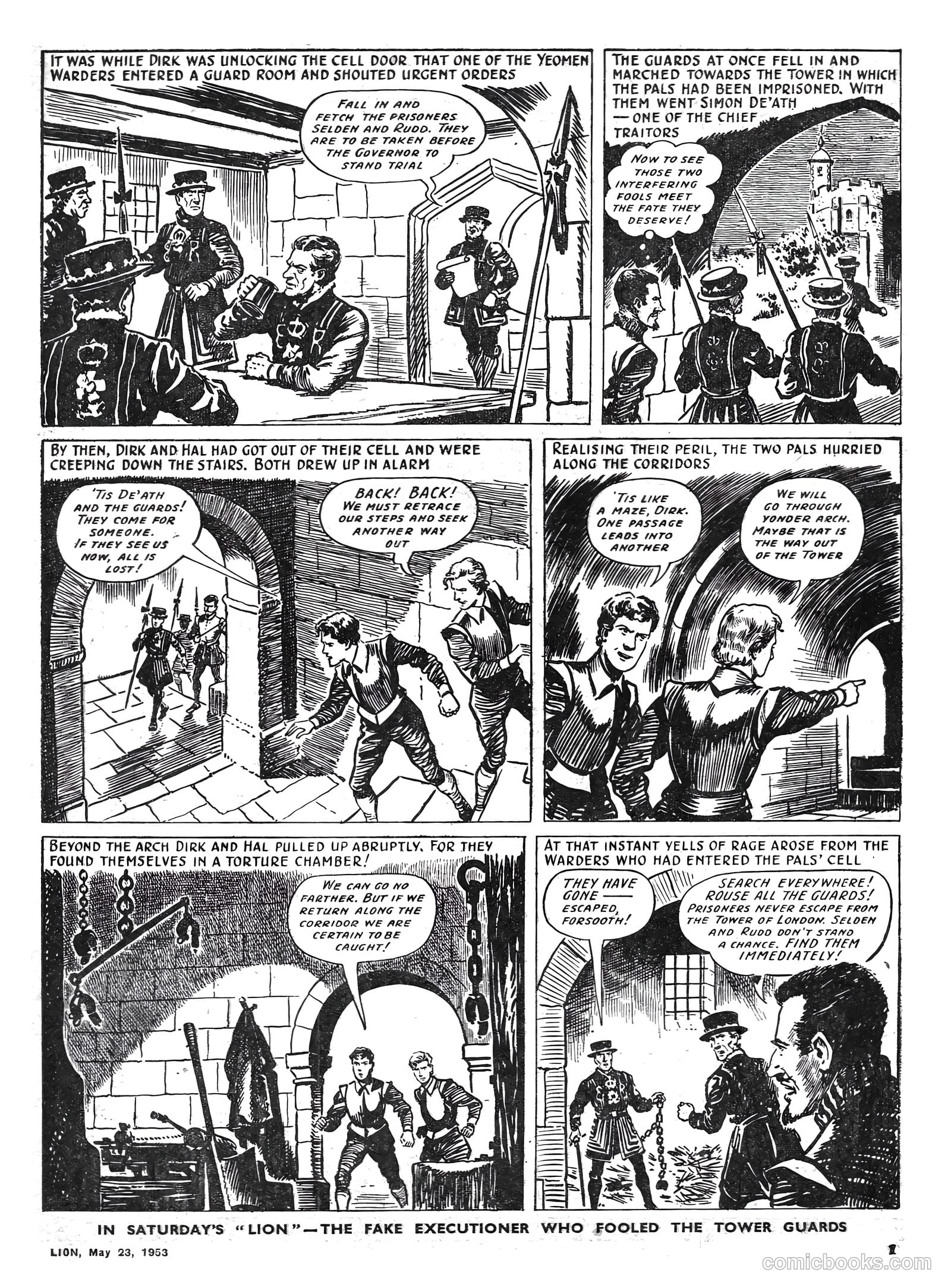 Lion #66 (1953) — page 7 of 20
