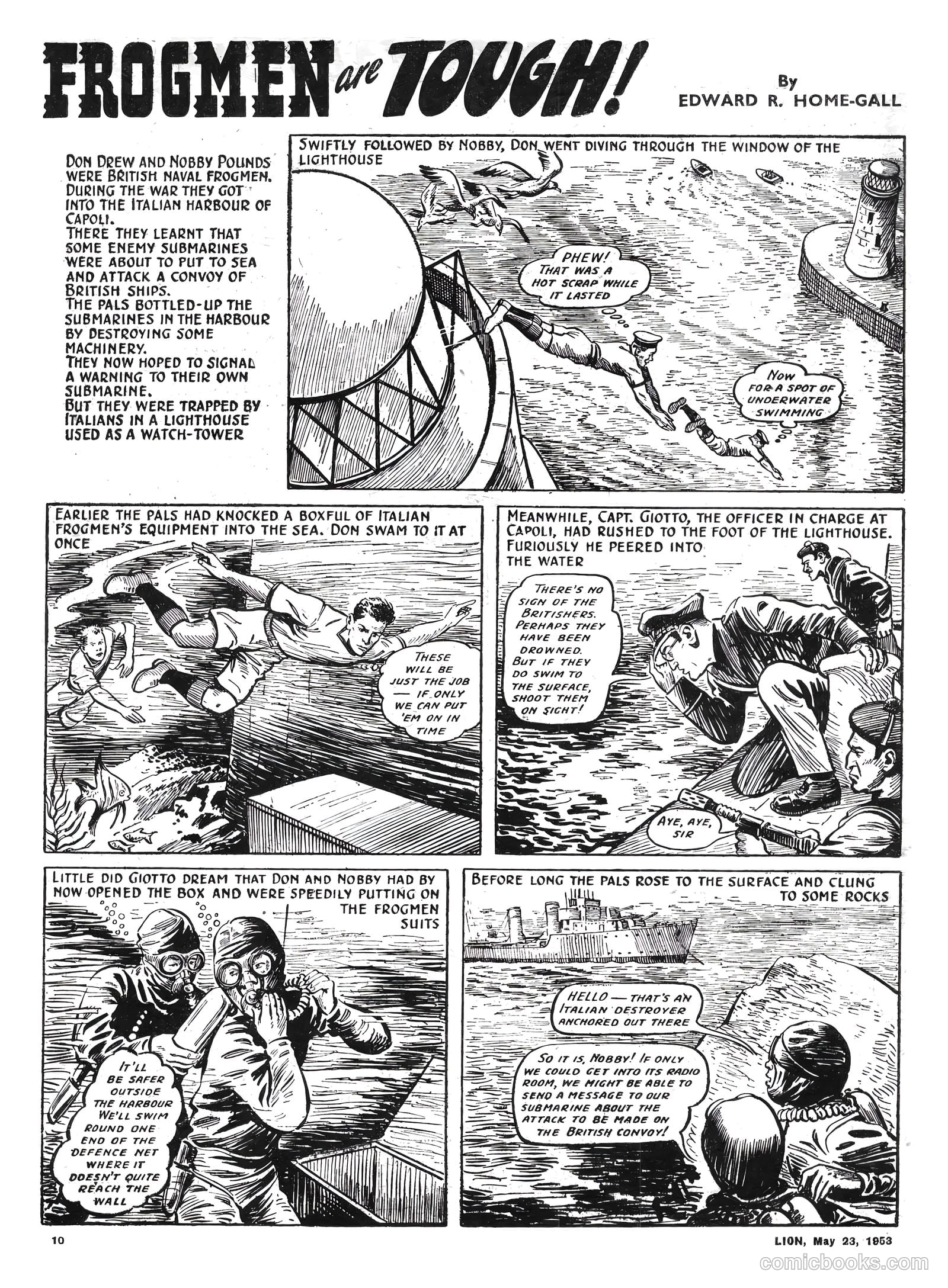 Lion #66 (1953) — page 10 of 20