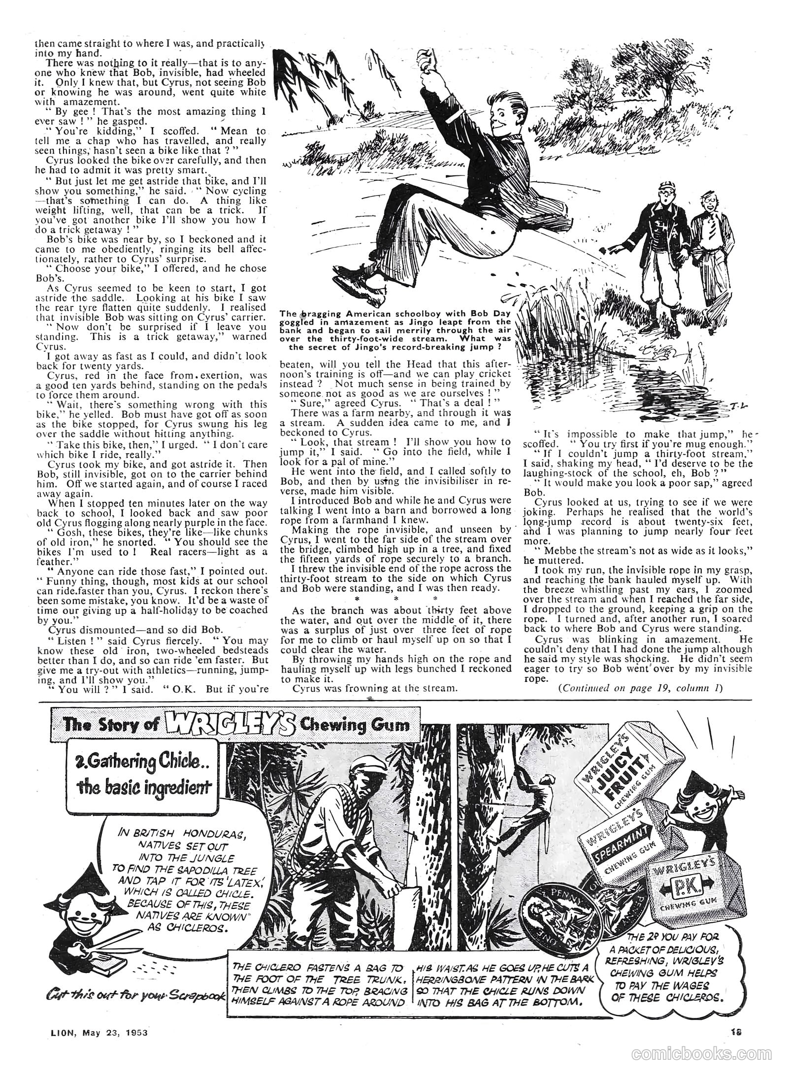 Lion #66 (1953) — page 13 of 20