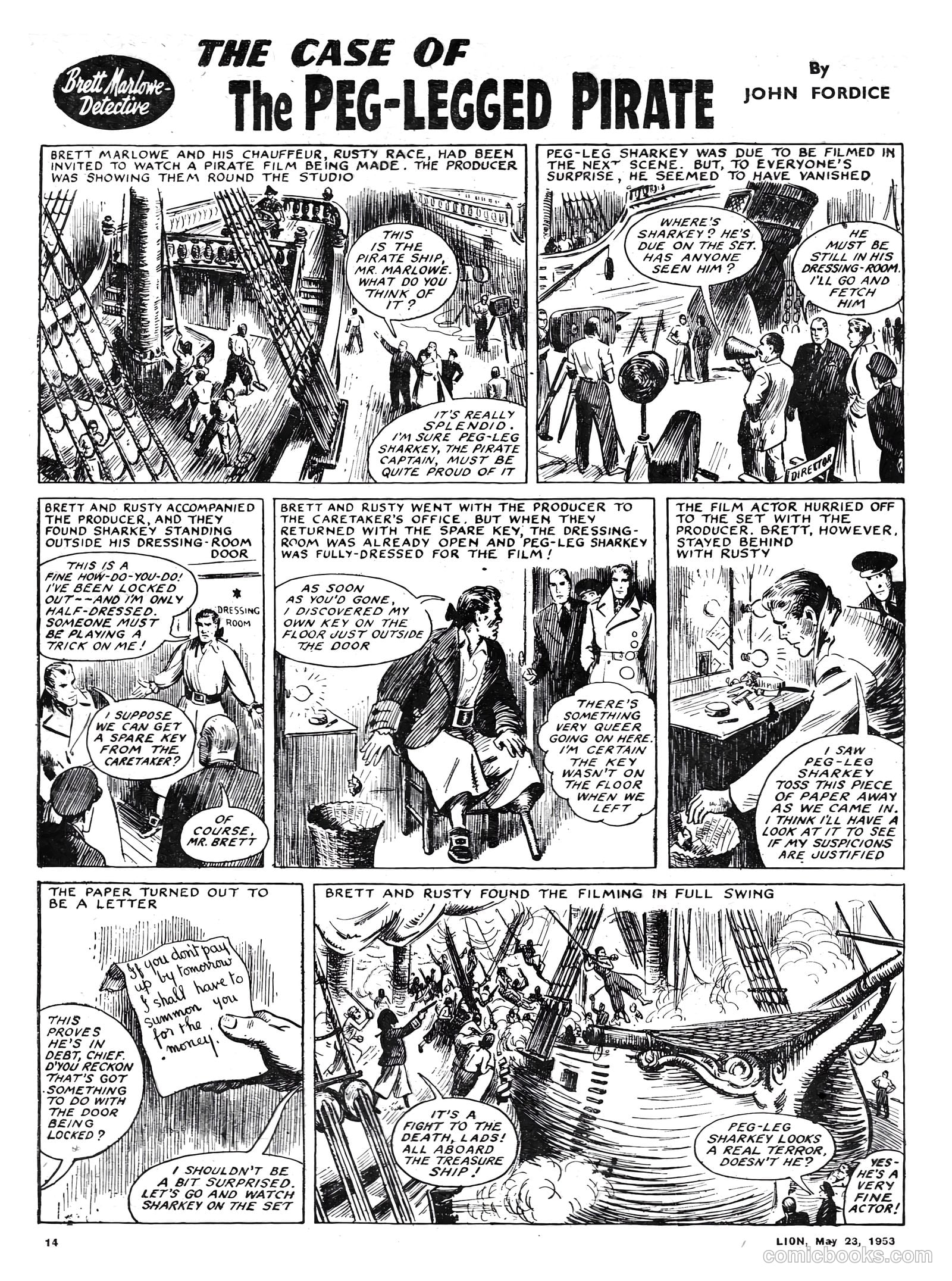 Lion #66 (1953) — page 14 of 20