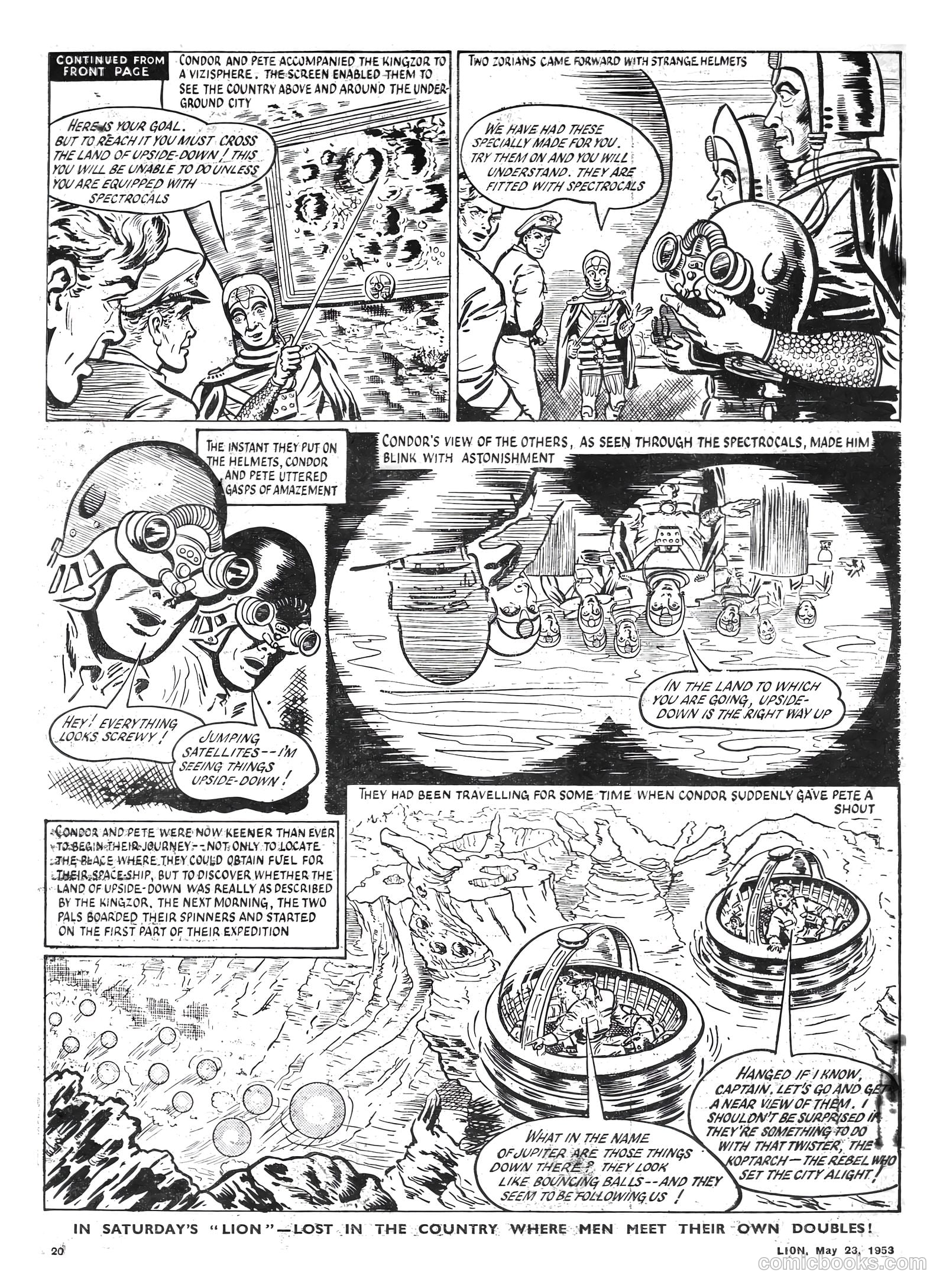 Lion #66 (1953) — page 20 of 20
