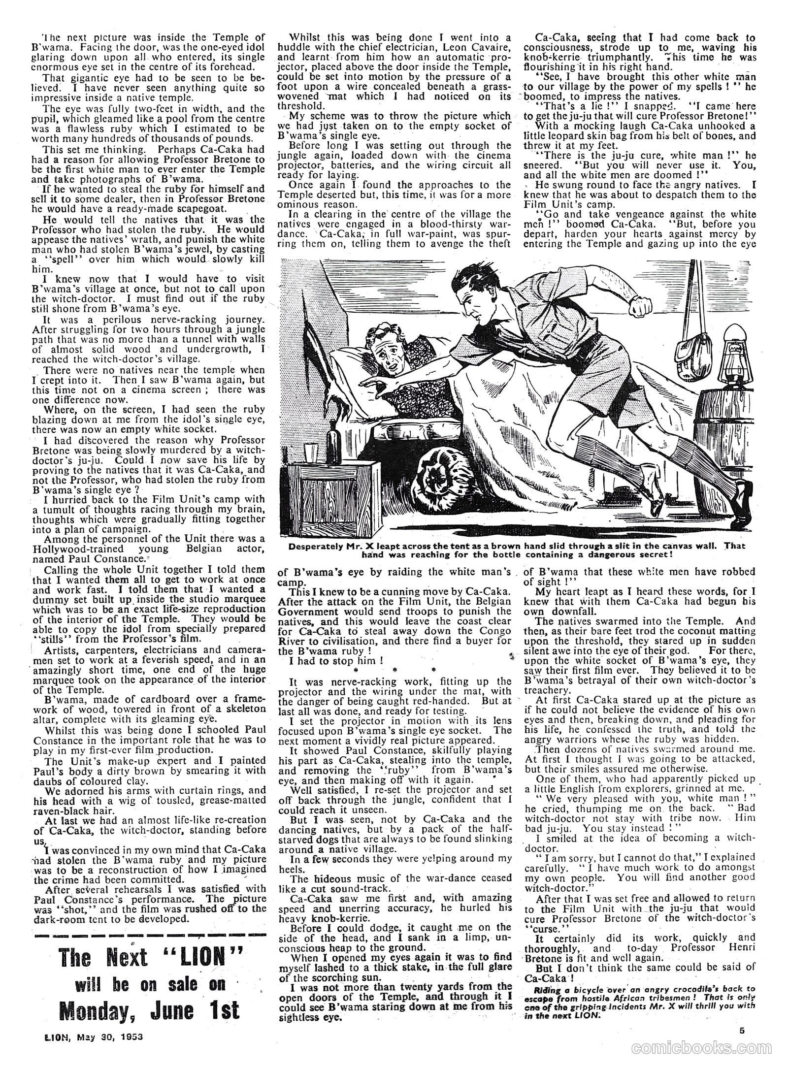Lion #67 (1953) — page 5 of 20