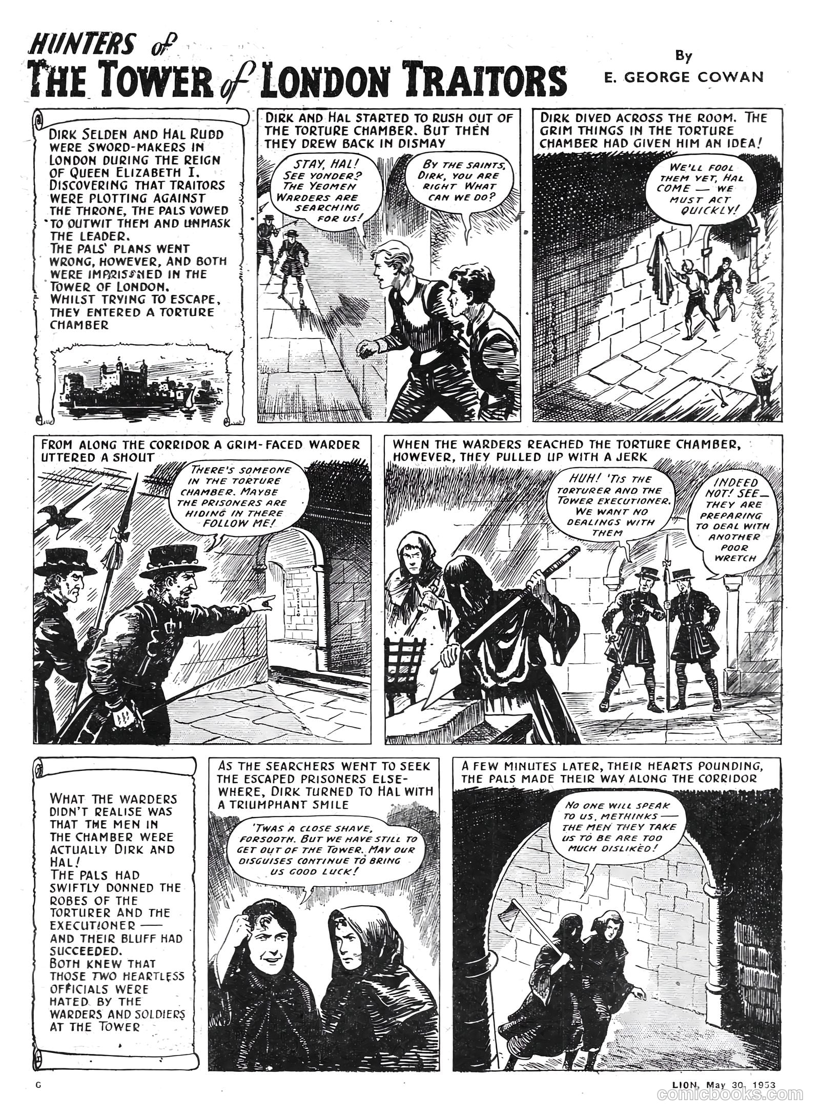 Lion #67 (1953) — page 6 of 20