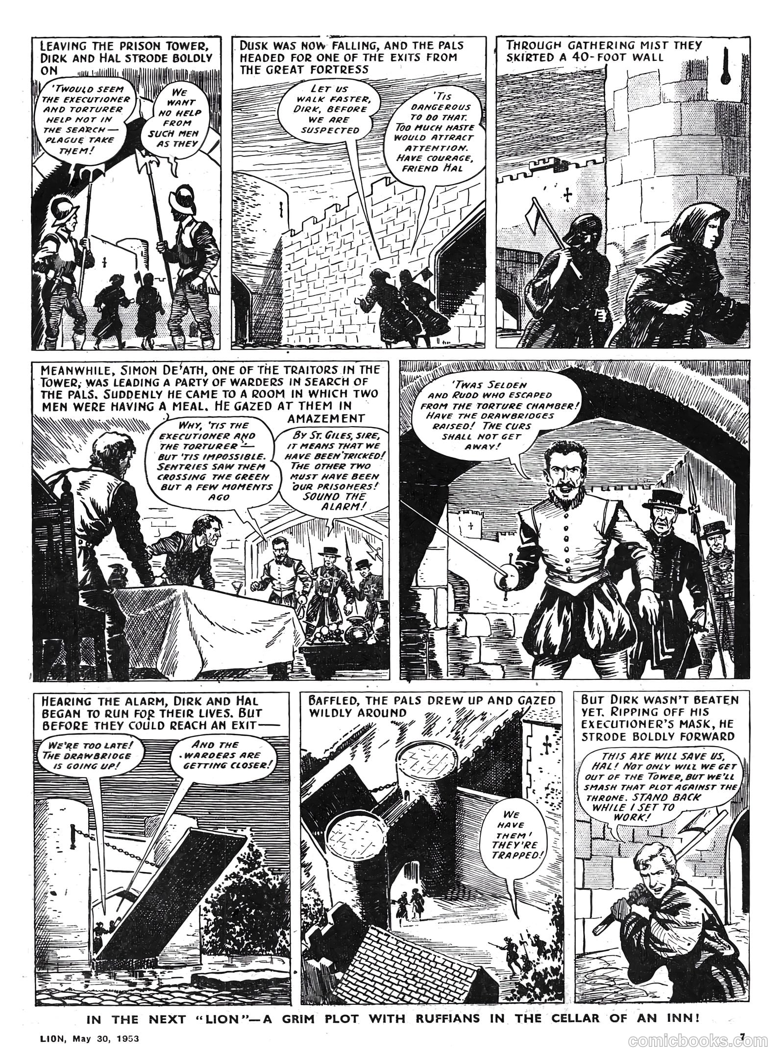 Lion #67 (1953) — page 7 of 20