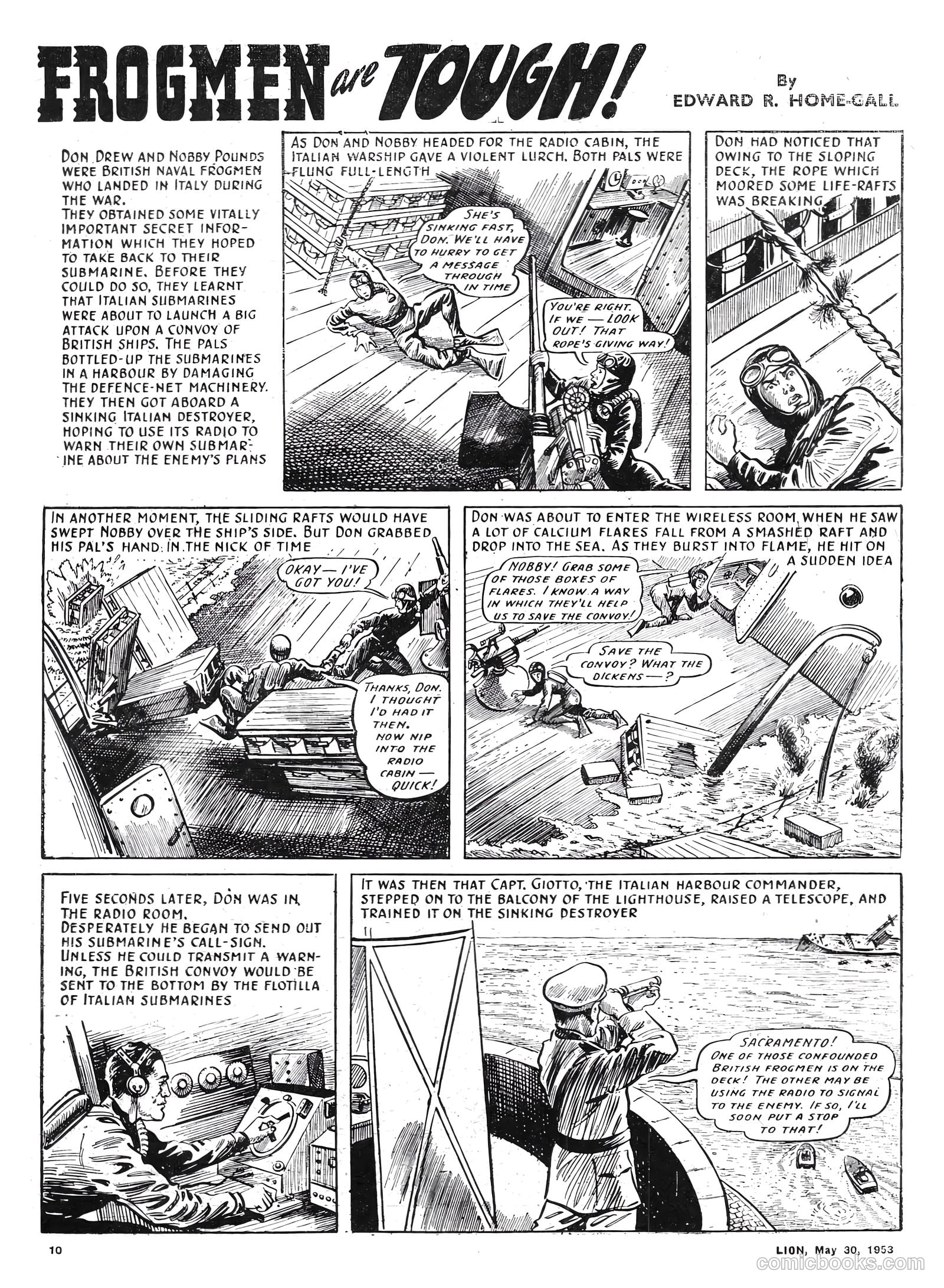 Lion #67 (1953) — page 10 of 20