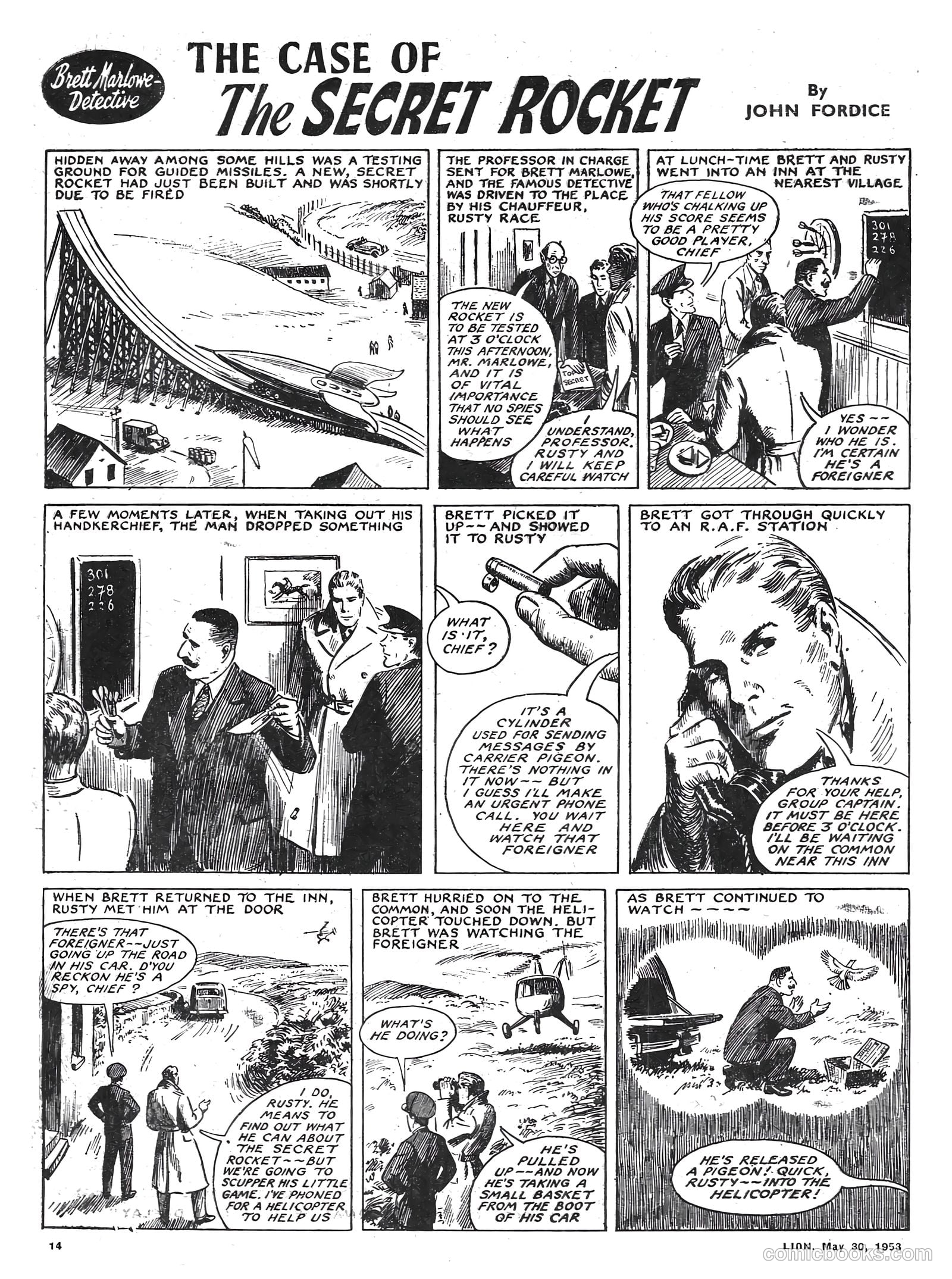 Lion #67 (1953) — page 14 of 20