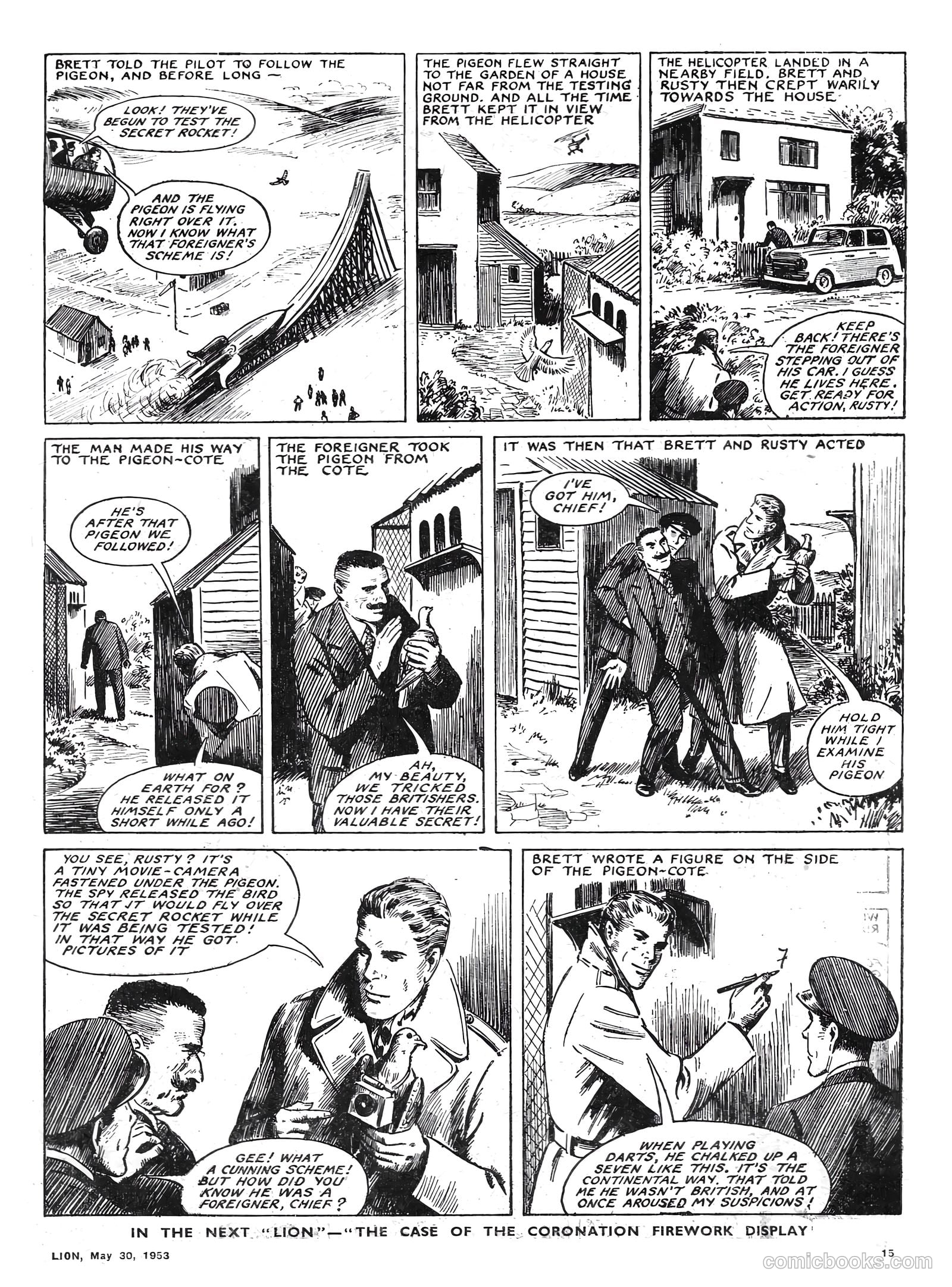 Lion #67 (1953) — page 15 of 20