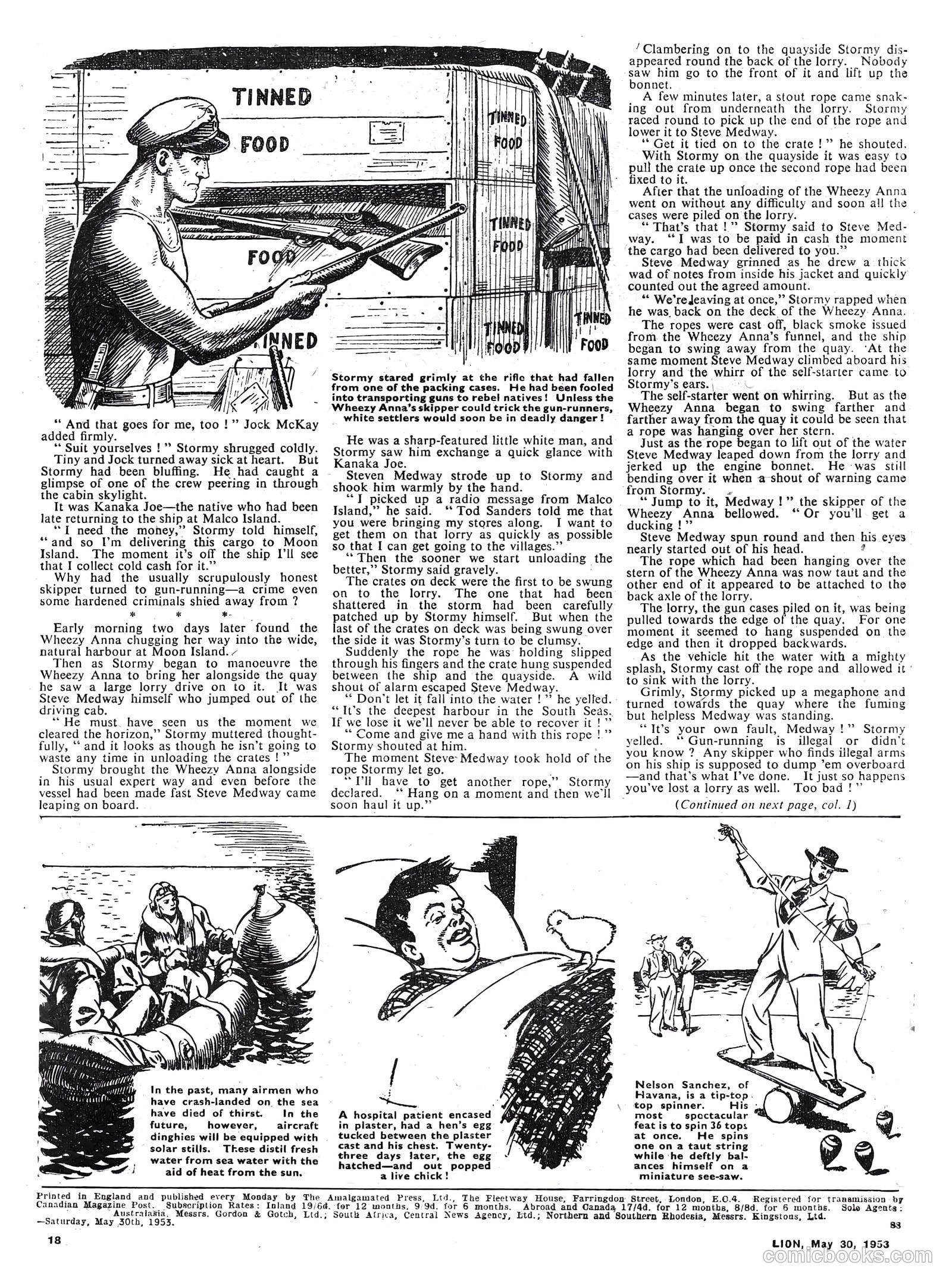 Lion #67 (1953) — page 18 of 20