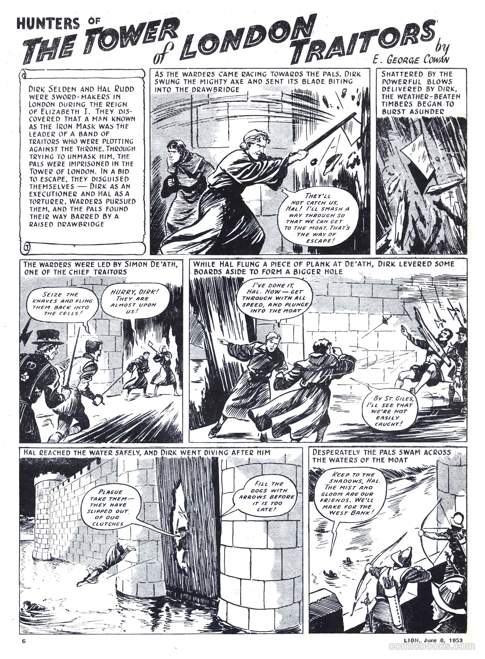 Lion #68 (1953) — page 6 of 20