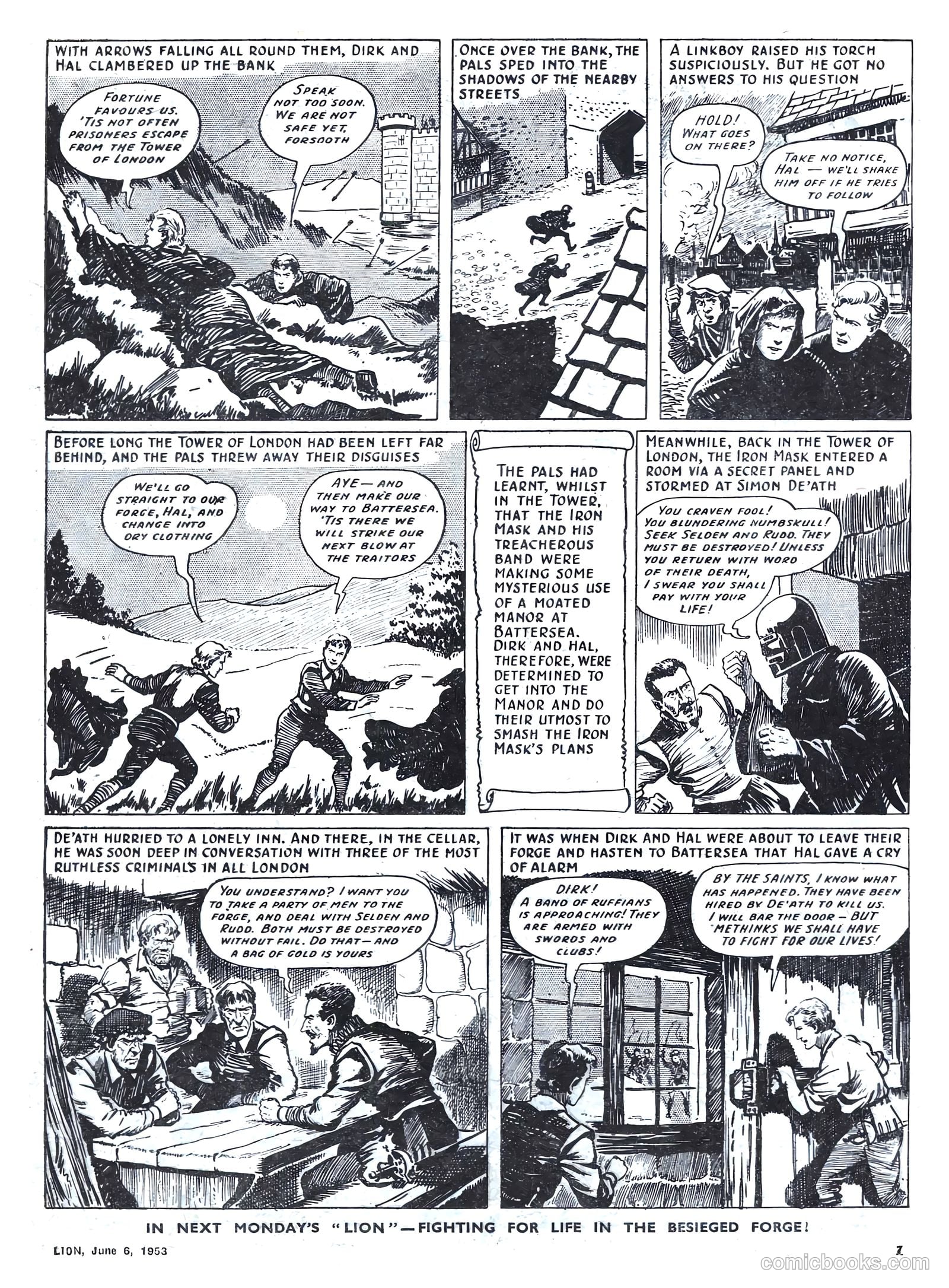 Lion #68 (1953) — page 7 of 20