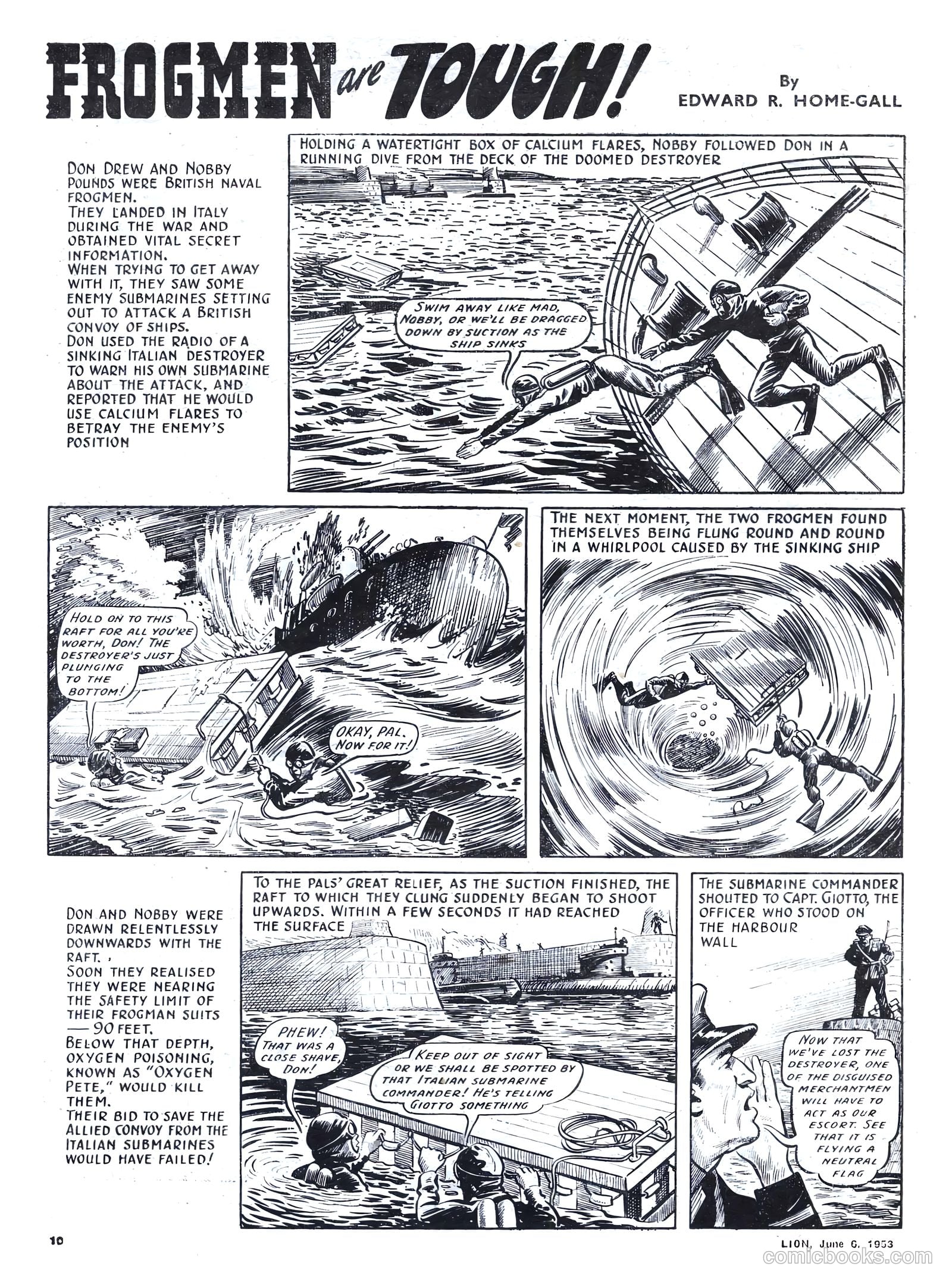 Lion #68 (1953) — page 10 of 20