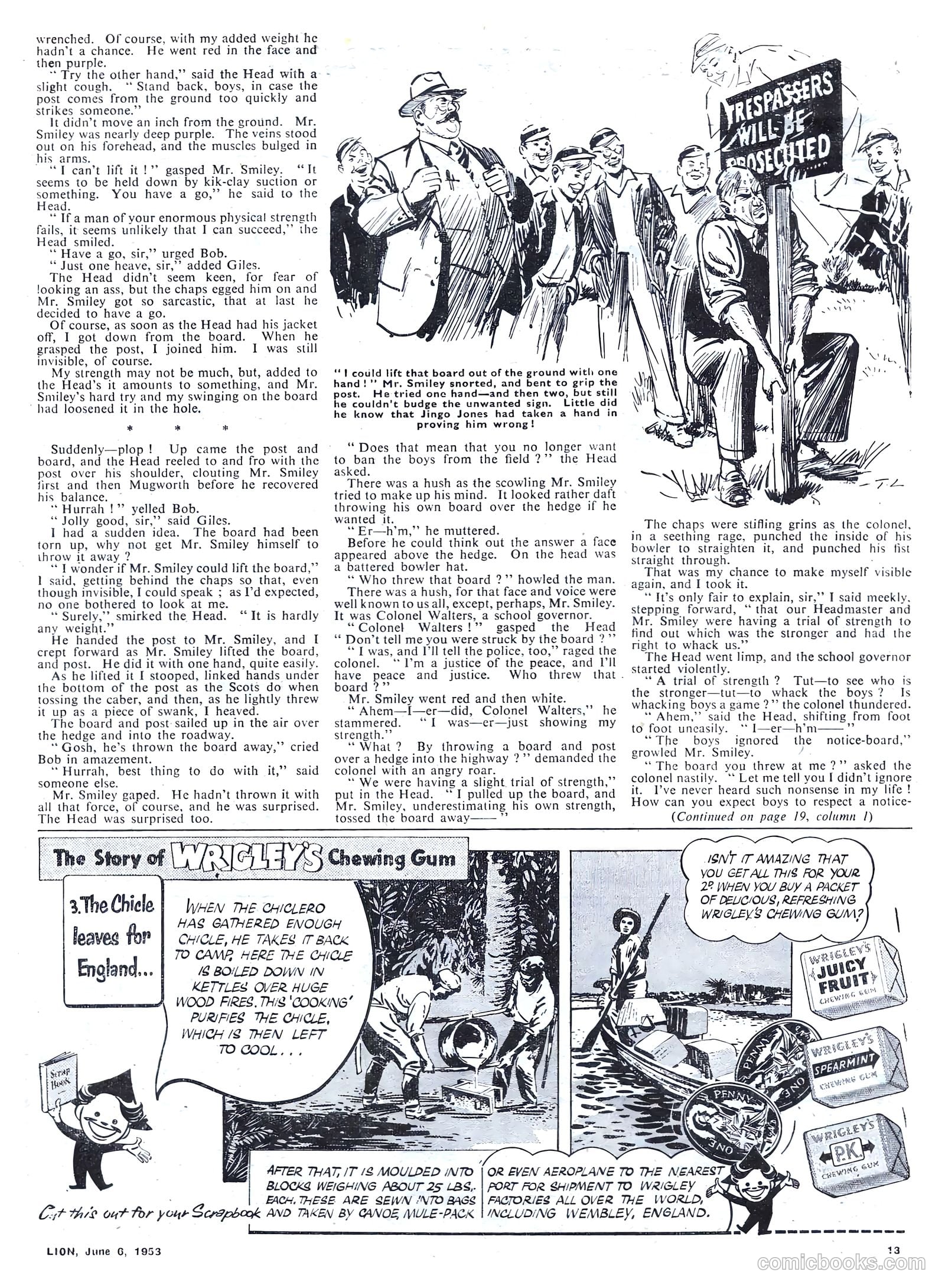 Lion #68 (1953) — page 13 of 20