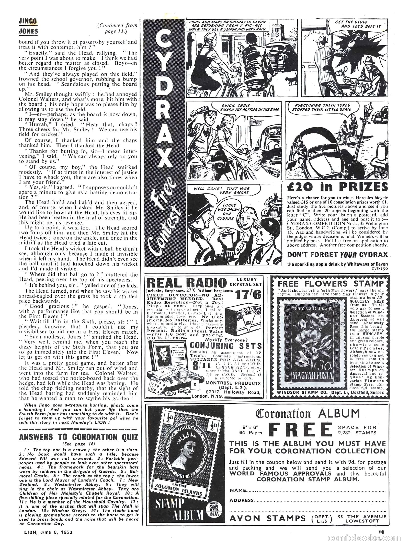 Lion #68 (1953) — page 19 of 20