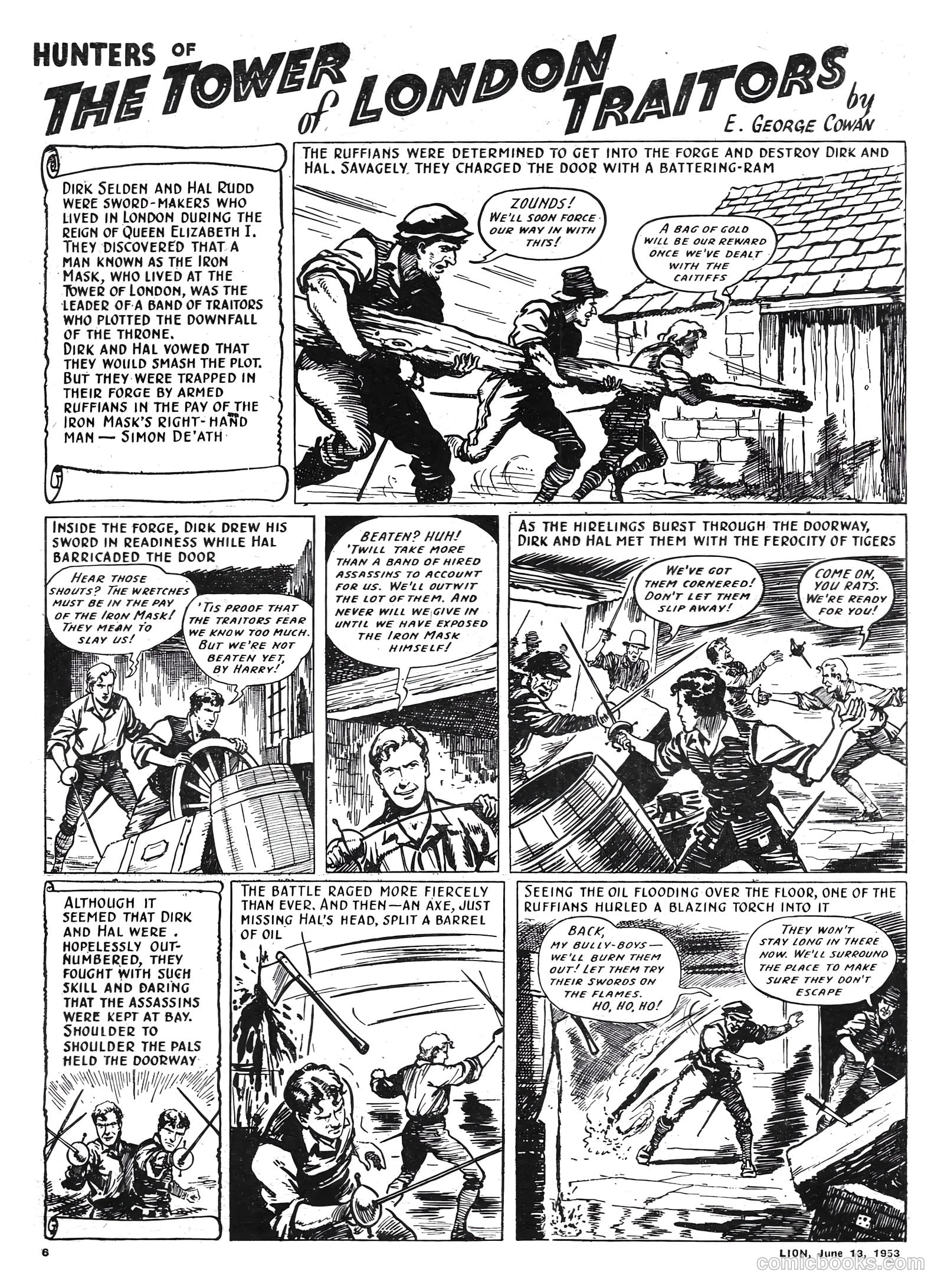 Lion #69 (1953) — page 6 of 20