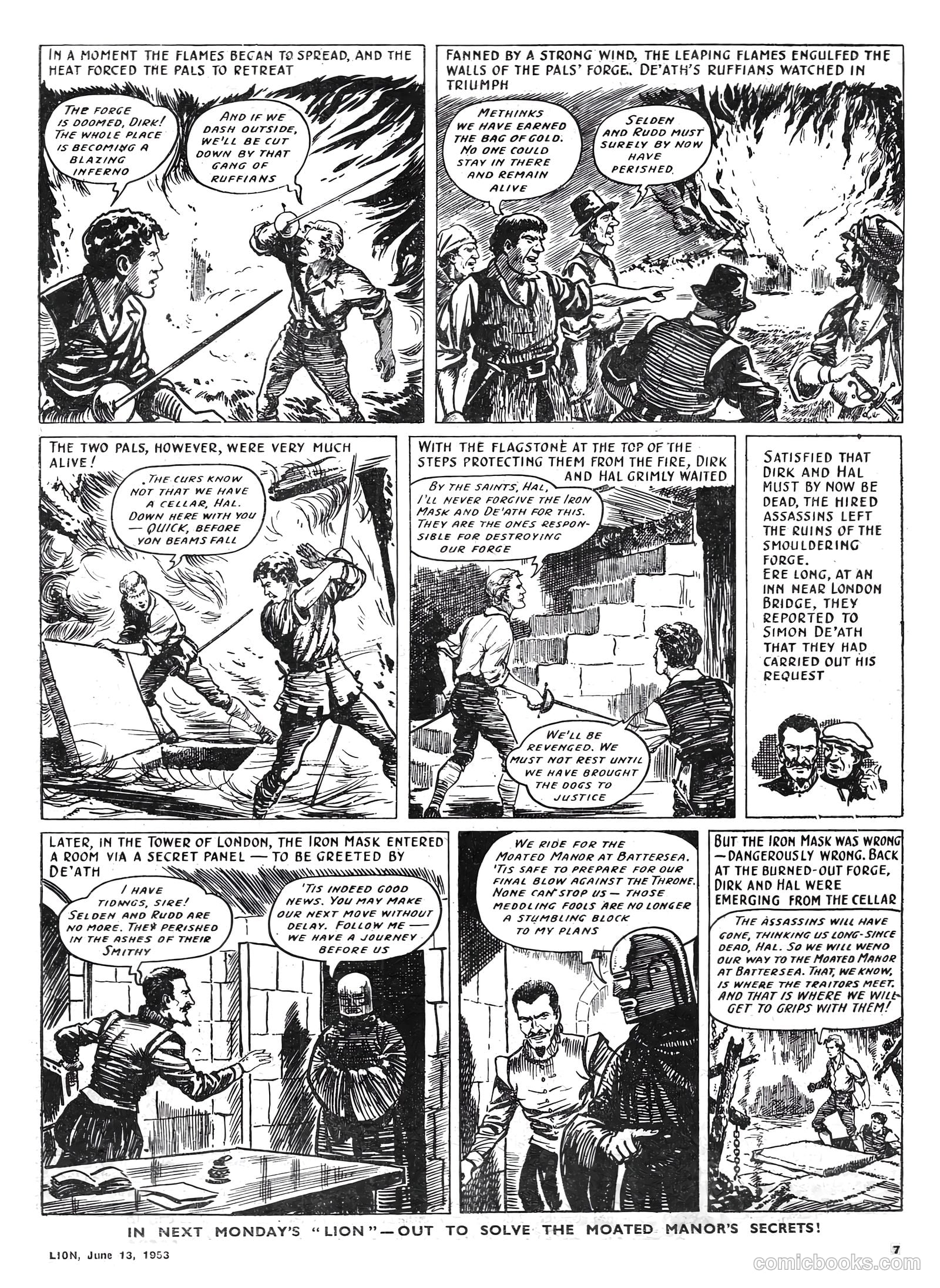 Lion #69 (1953) — page 7 of 20