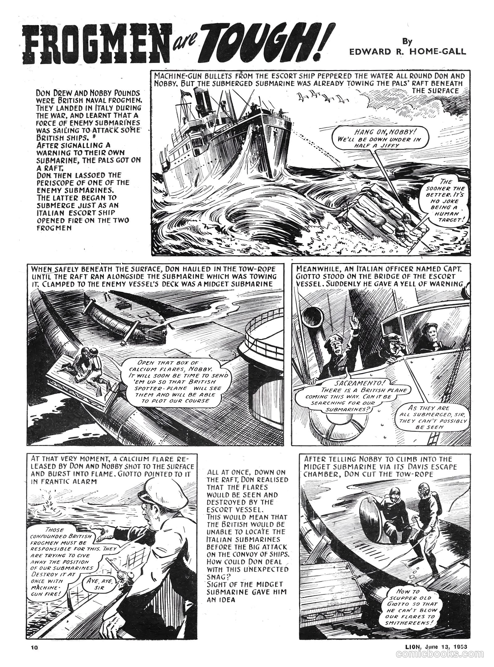 Lion #69 (1953) — page 10 of 20