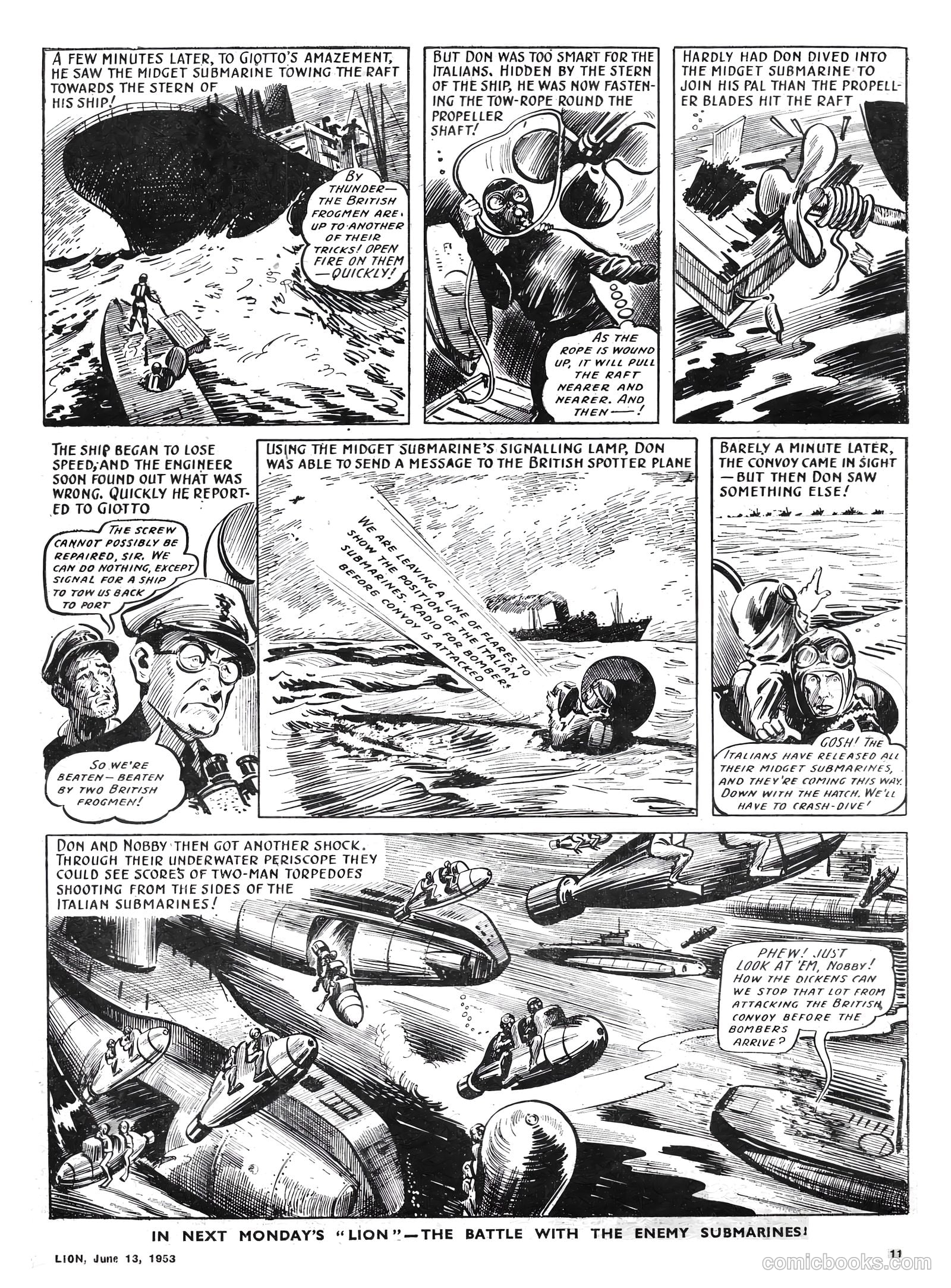 Lion #69 (1953) — page 11 of 20