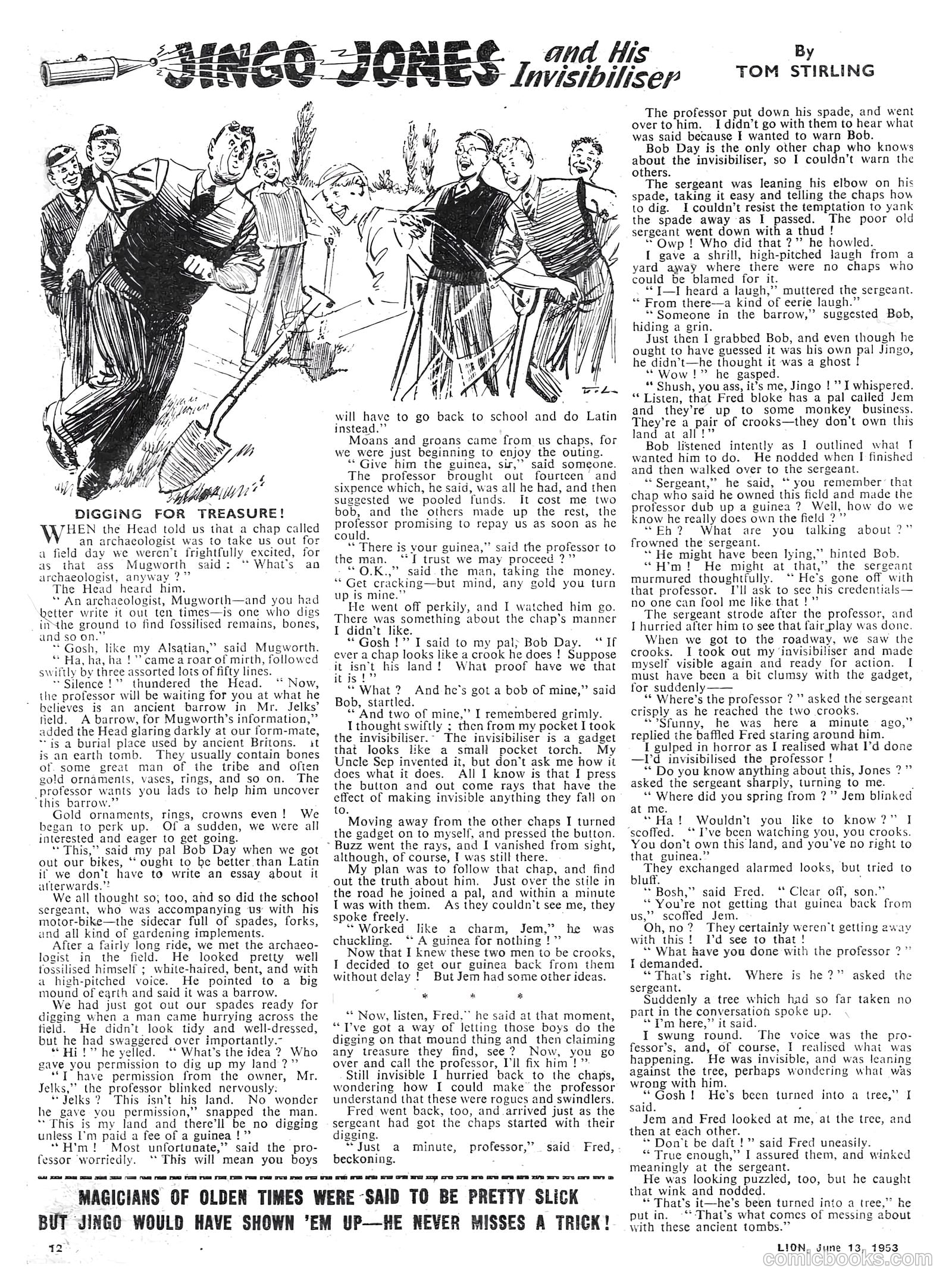 Lion #69 (1953) — page 12 of 20