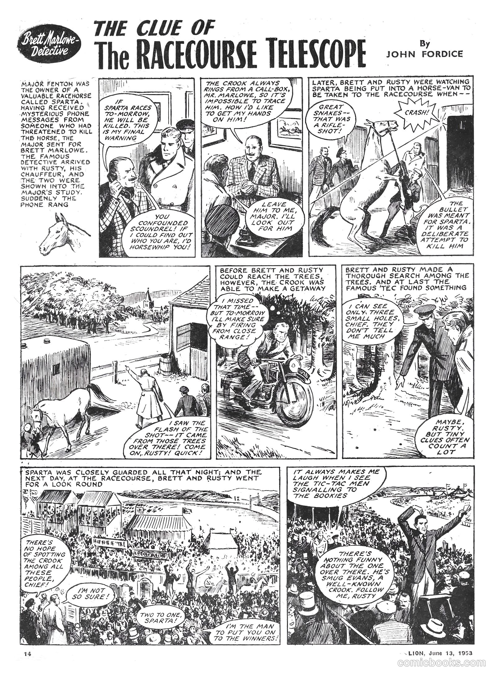 Lion #69 (1953) — page 14 of 20