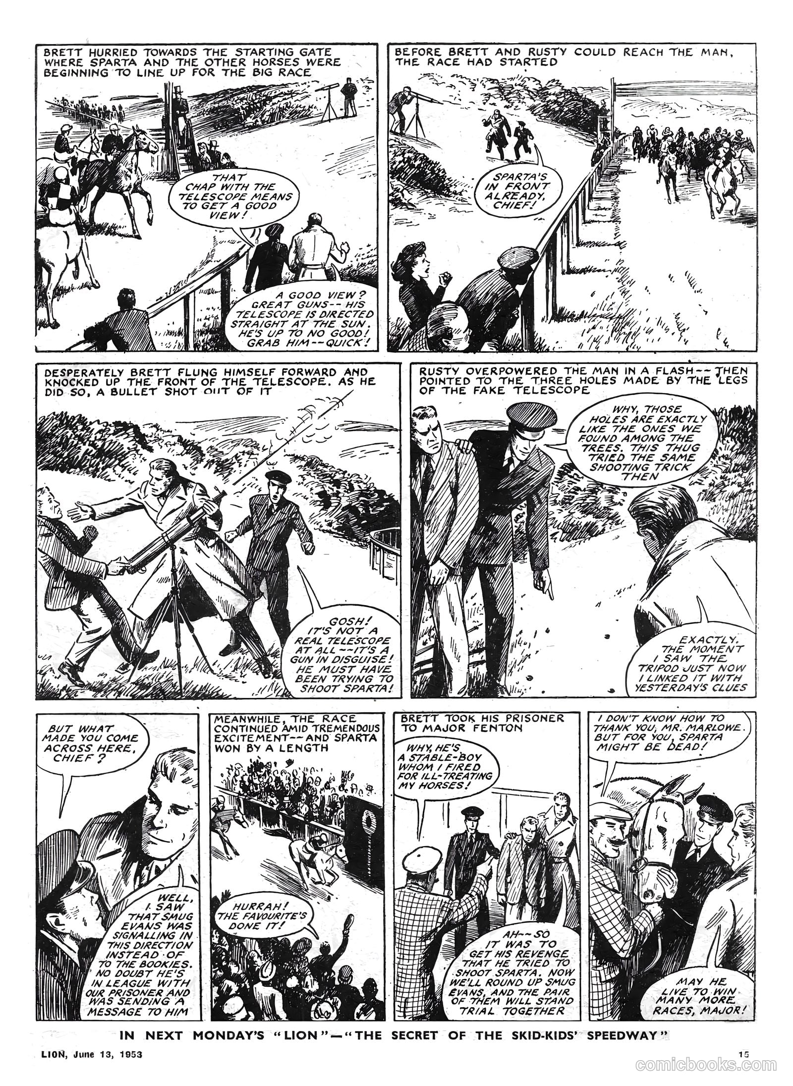 Lion #69 (1953) — page 15 of 20