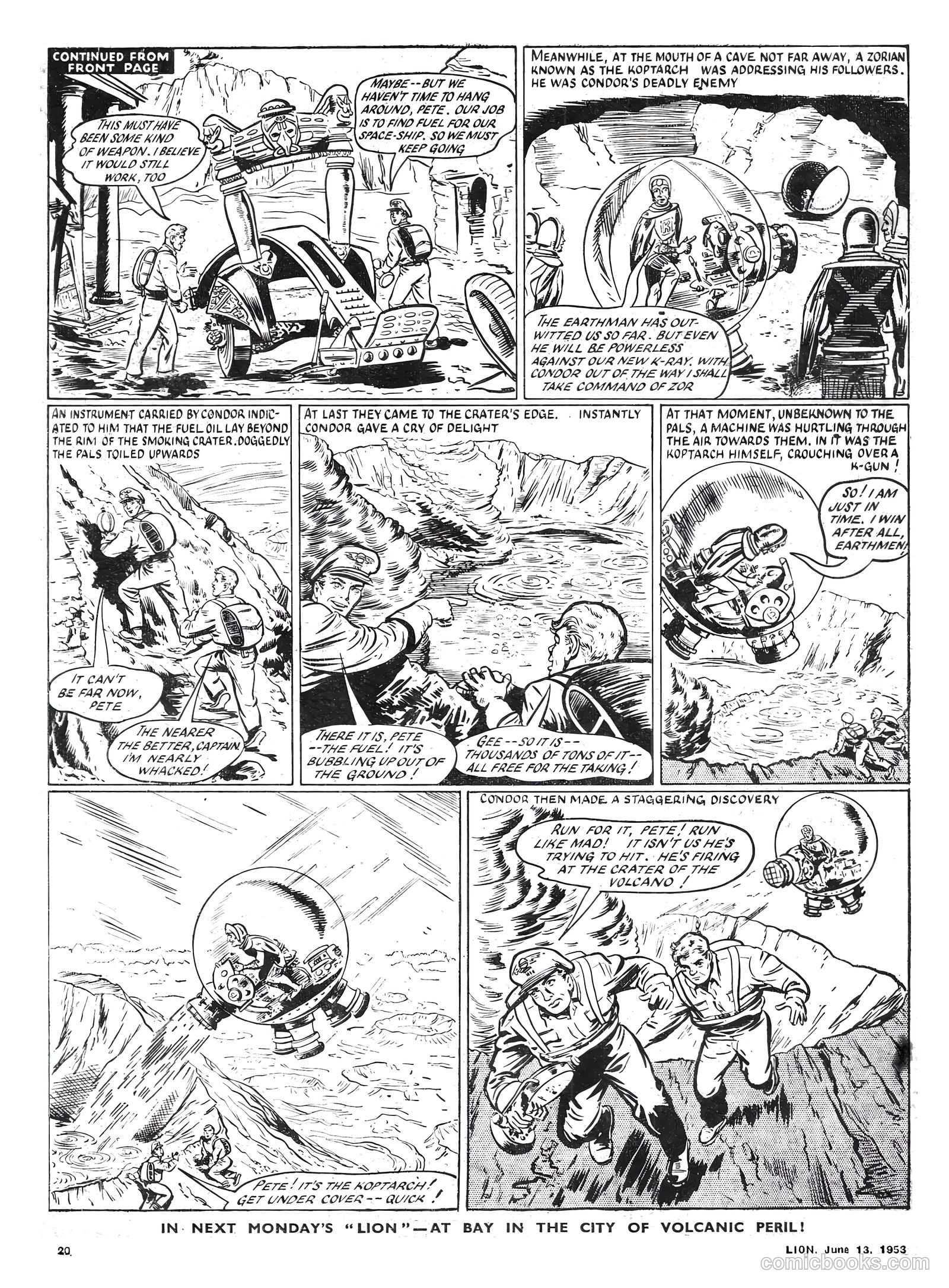 Lion #69 (1953) — page 20 of 20