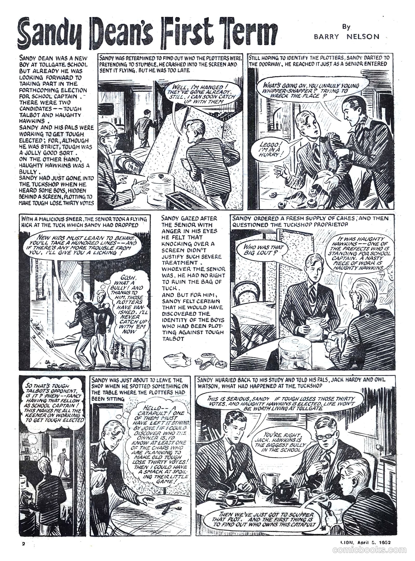 Lion #7 (1952) — page 2 of 20