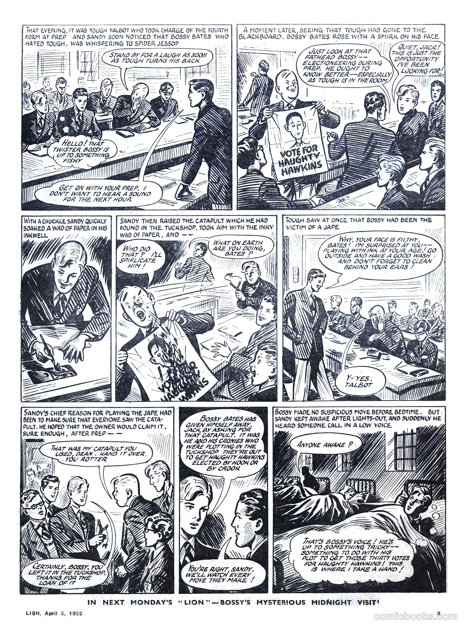 Lion #7 (1952) — page 3 of 20