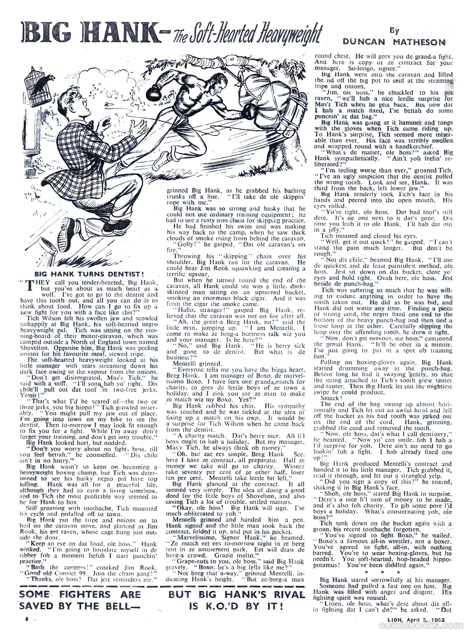 Lion #7 (1952) — page 4 of 20