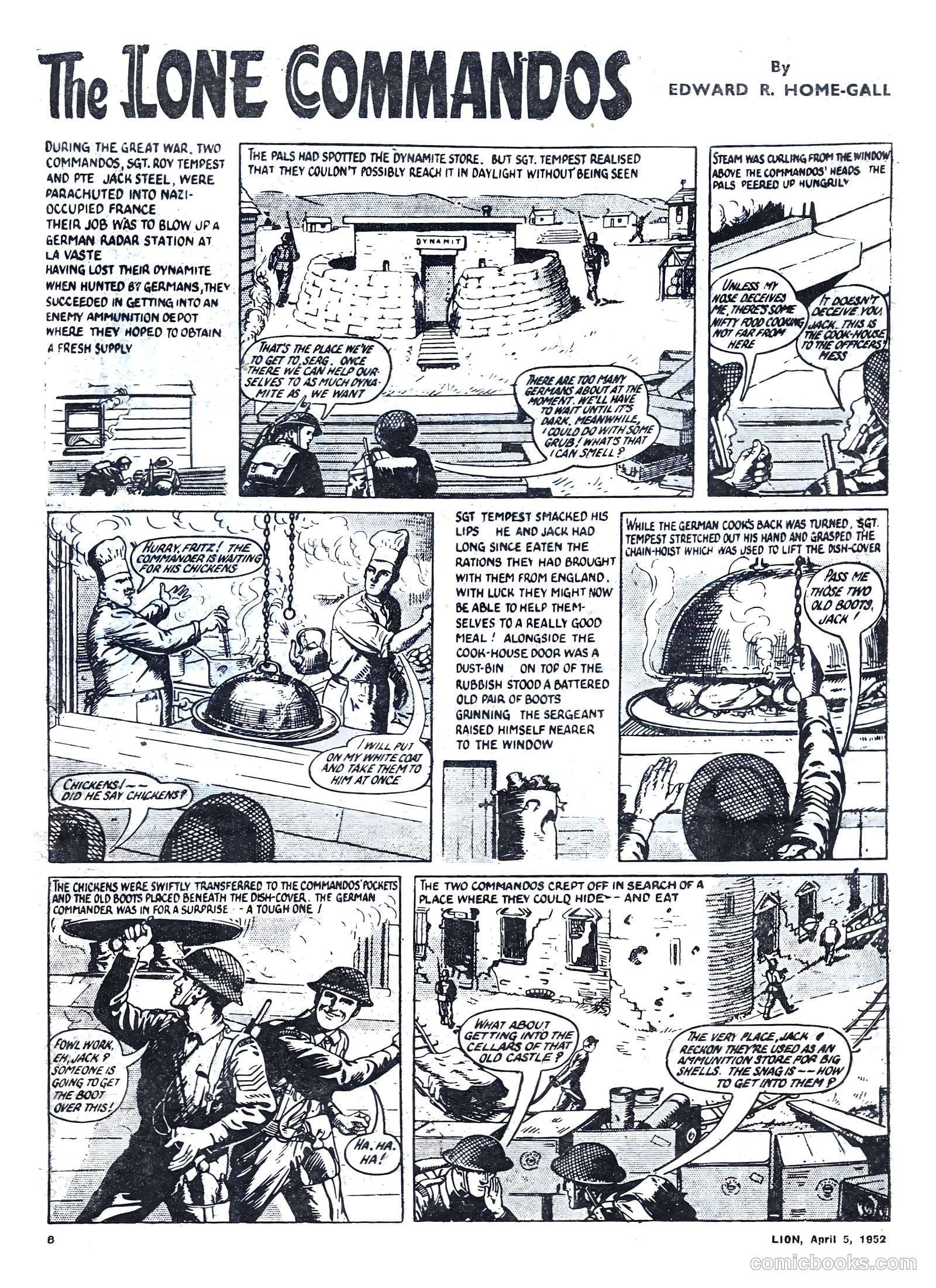 Lion #7 (1952) — page 6 of 20