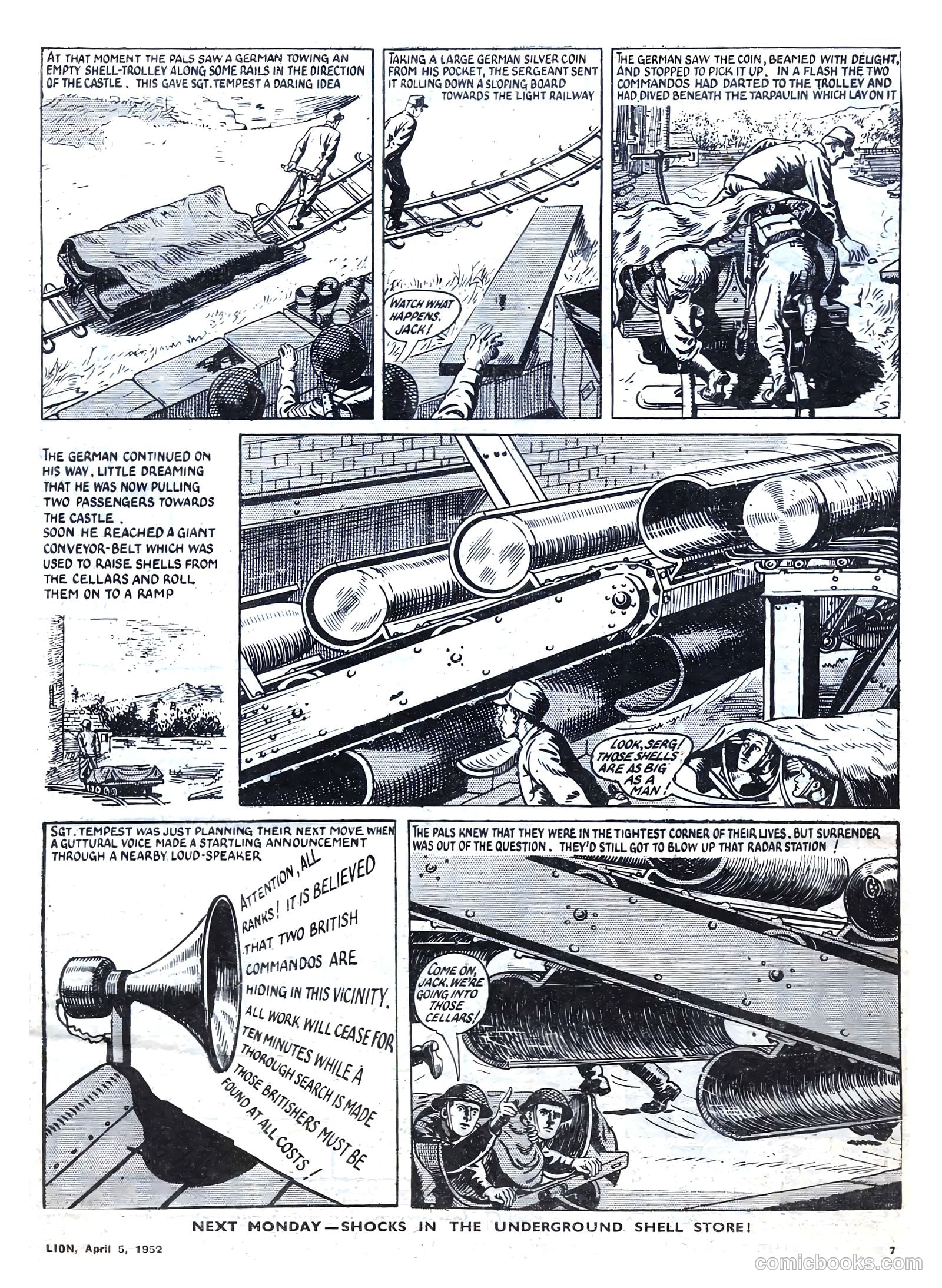 Lion #7 (1952) — page 7 of 20