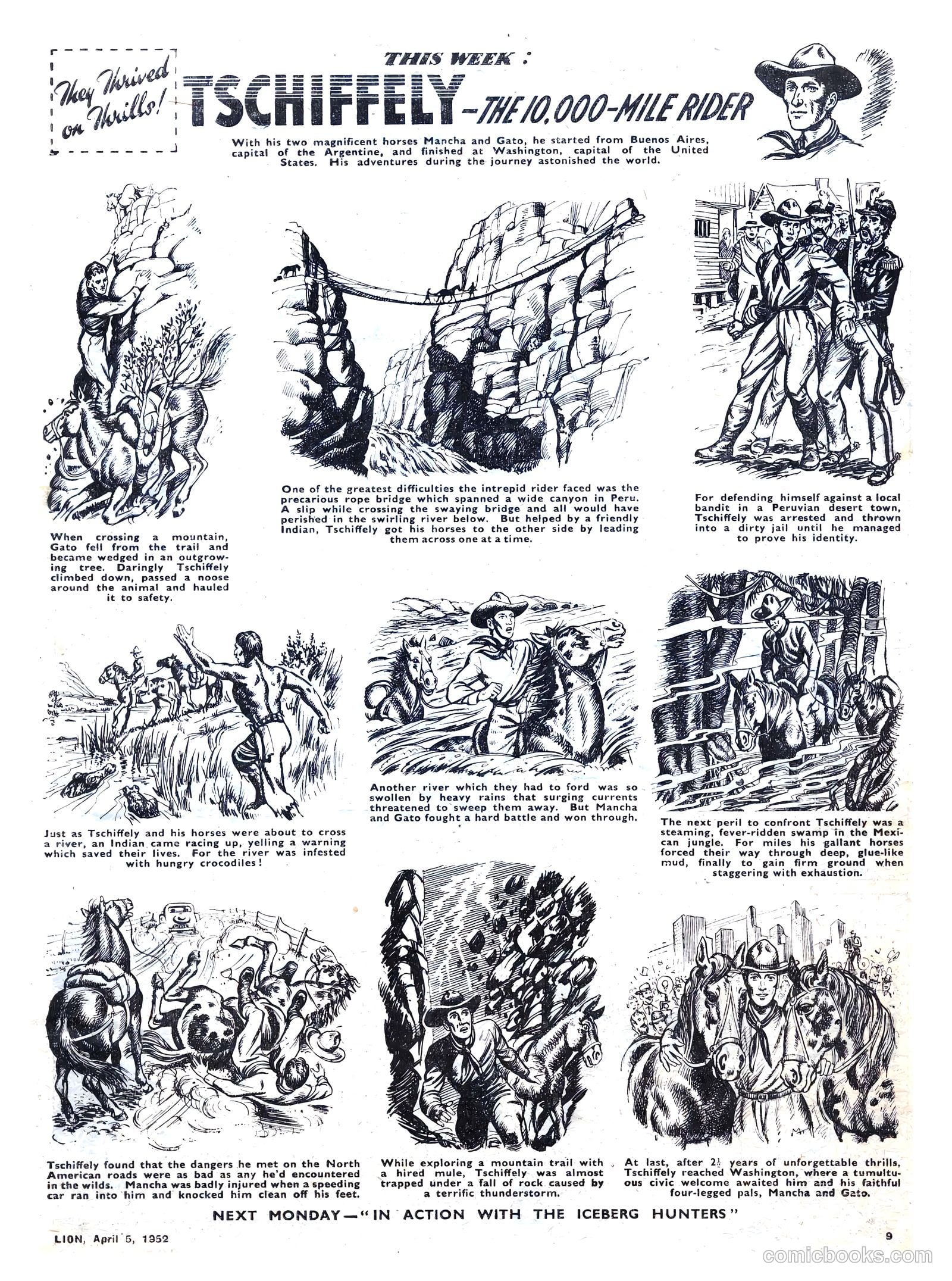Lion #7 (1952) — page 9 of 20