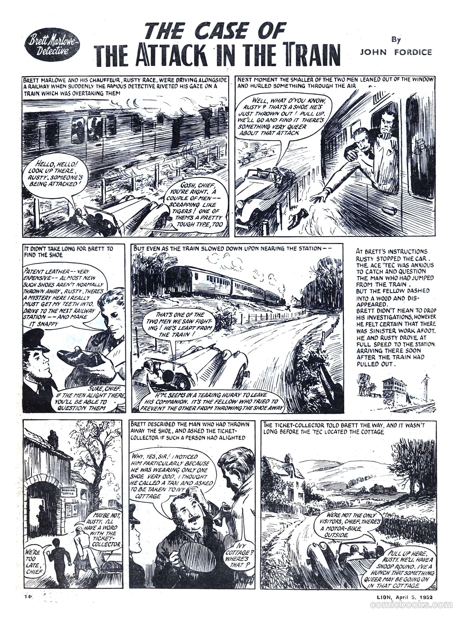 Lion #7 (1952) — page 14 of 20