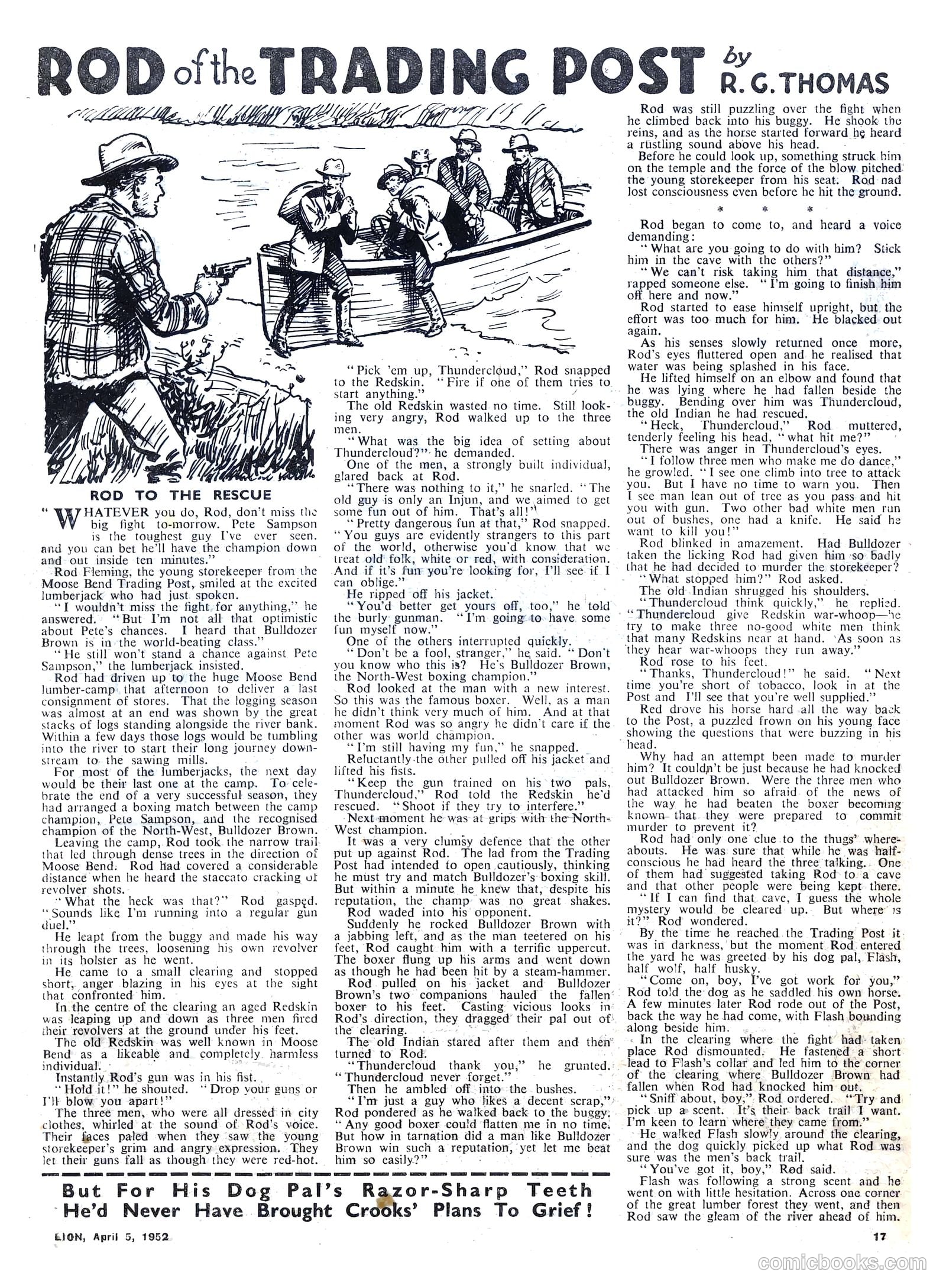 Lion #7 (1952) — page 17 of 20