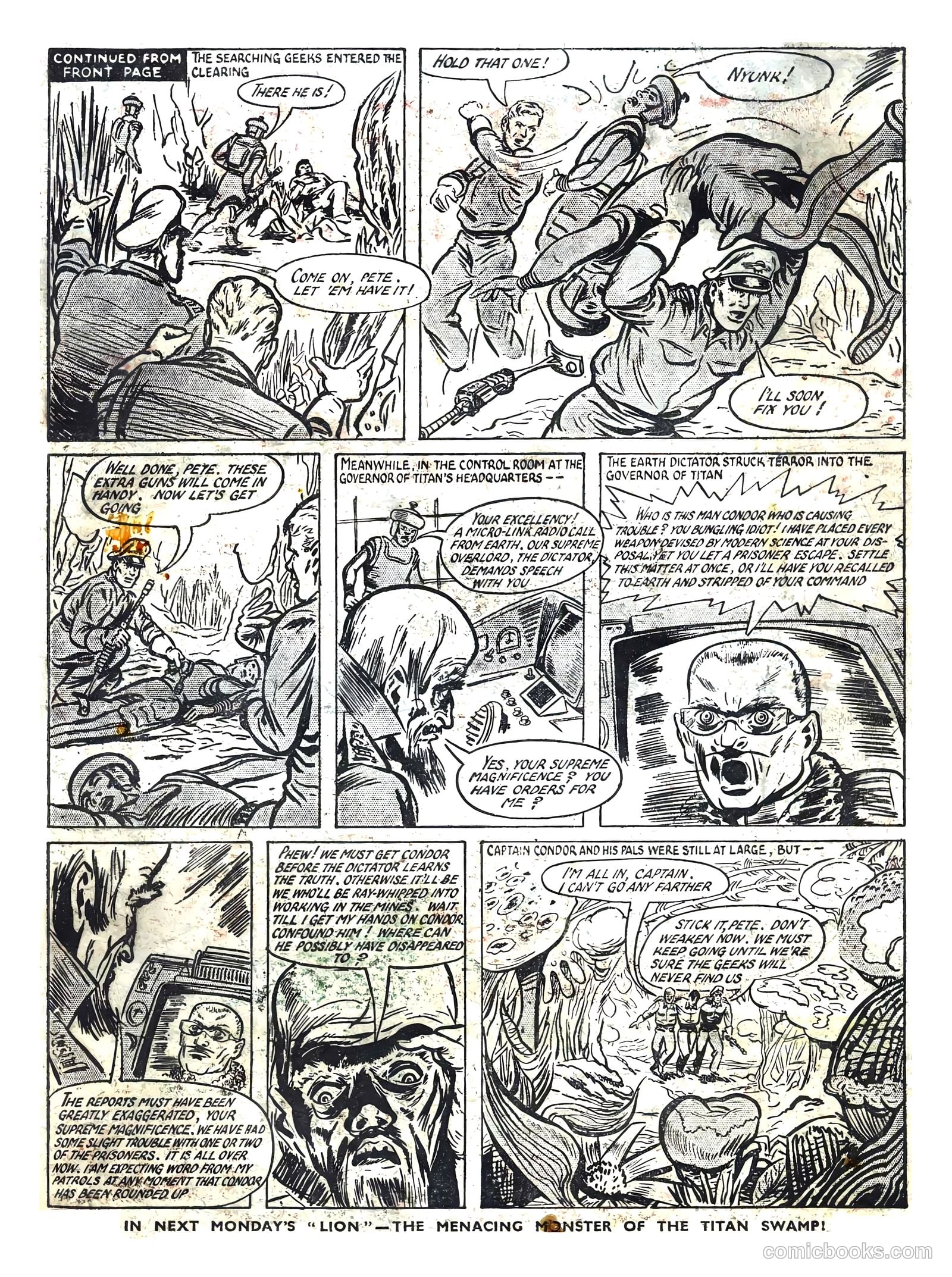 Lion #7 (1952) — page 20 of 20