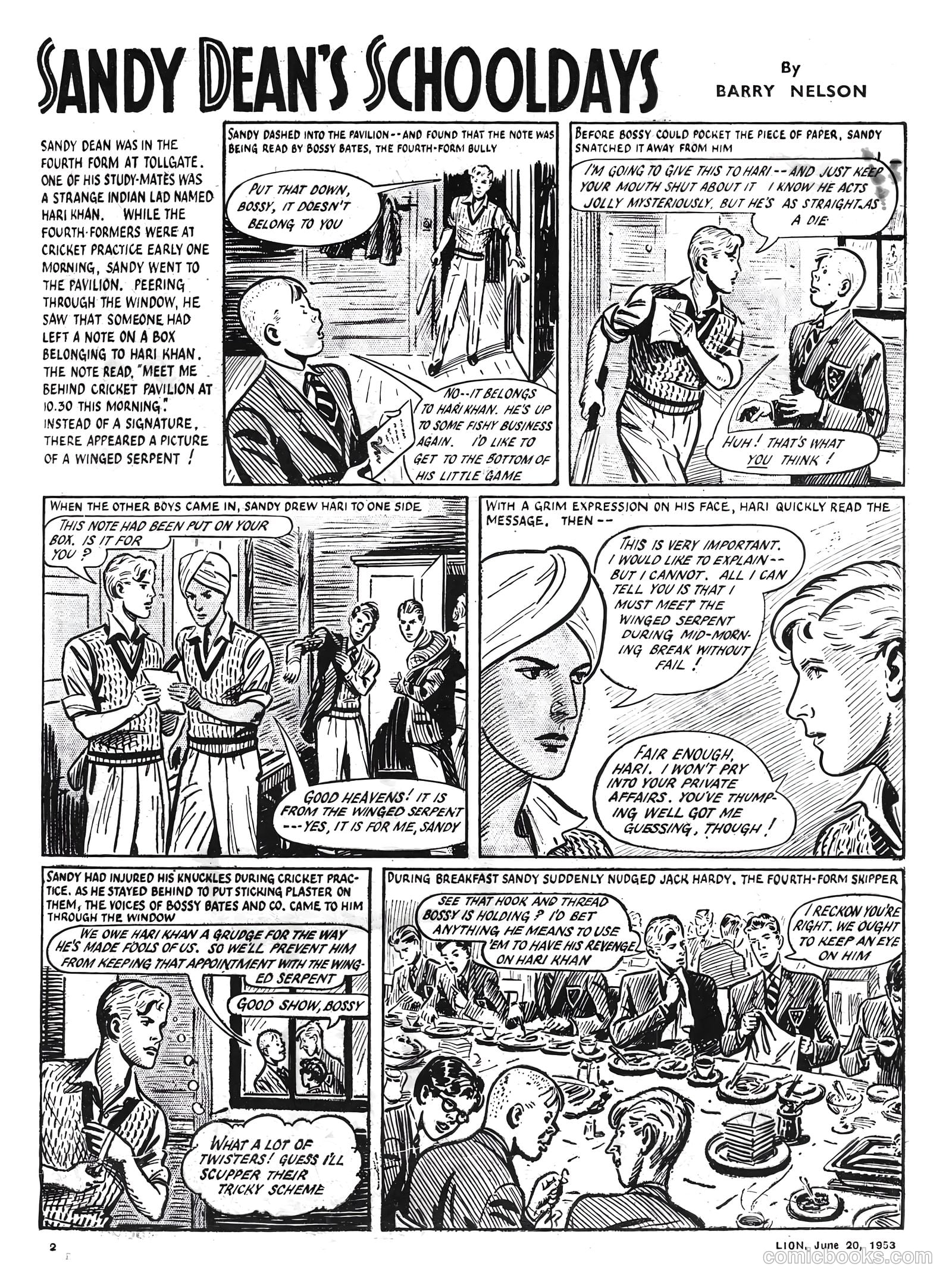 Lion #70 (1953) — page 2 of 20