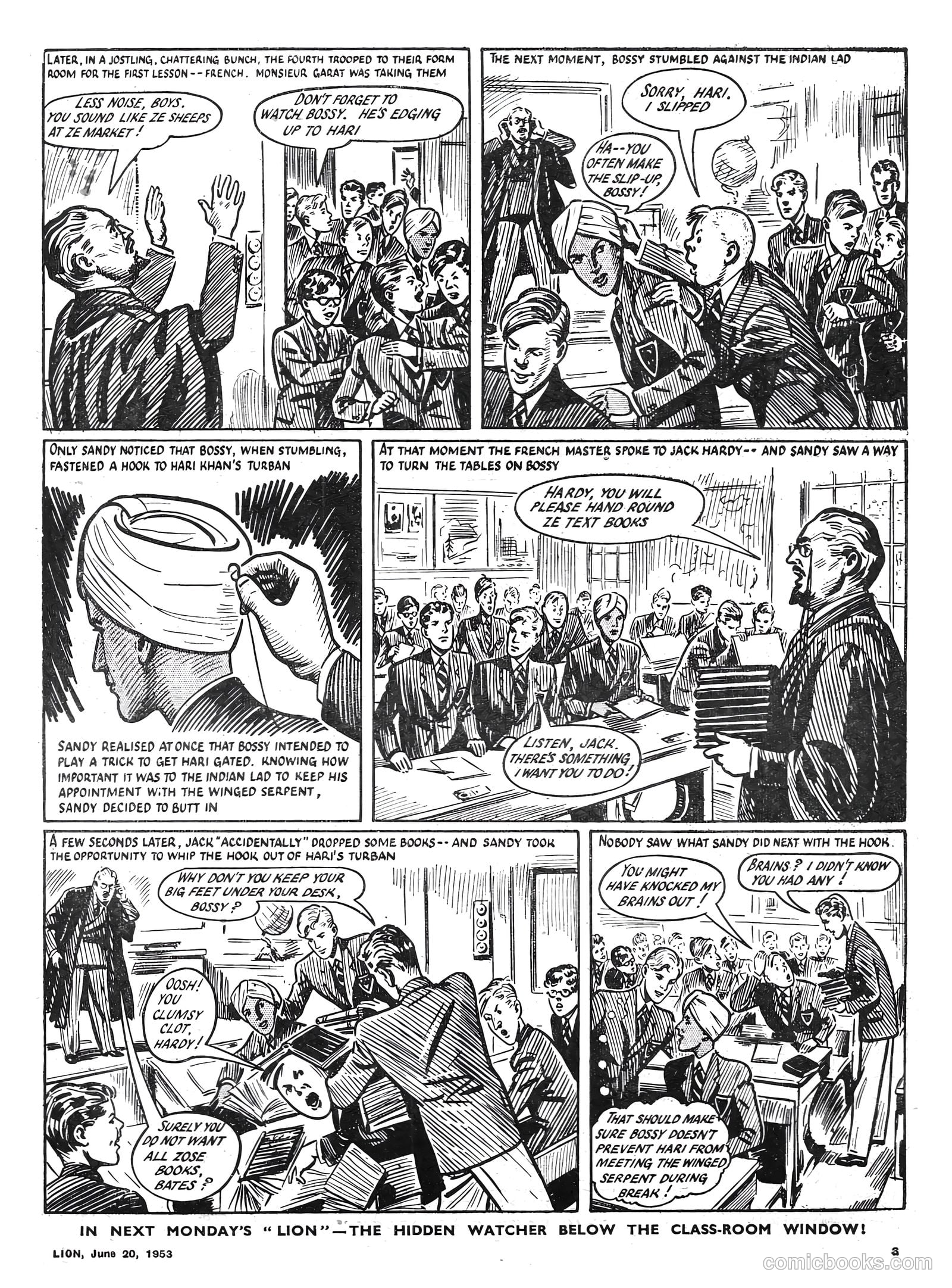 Lion #70 (1953) — page 3 of 20