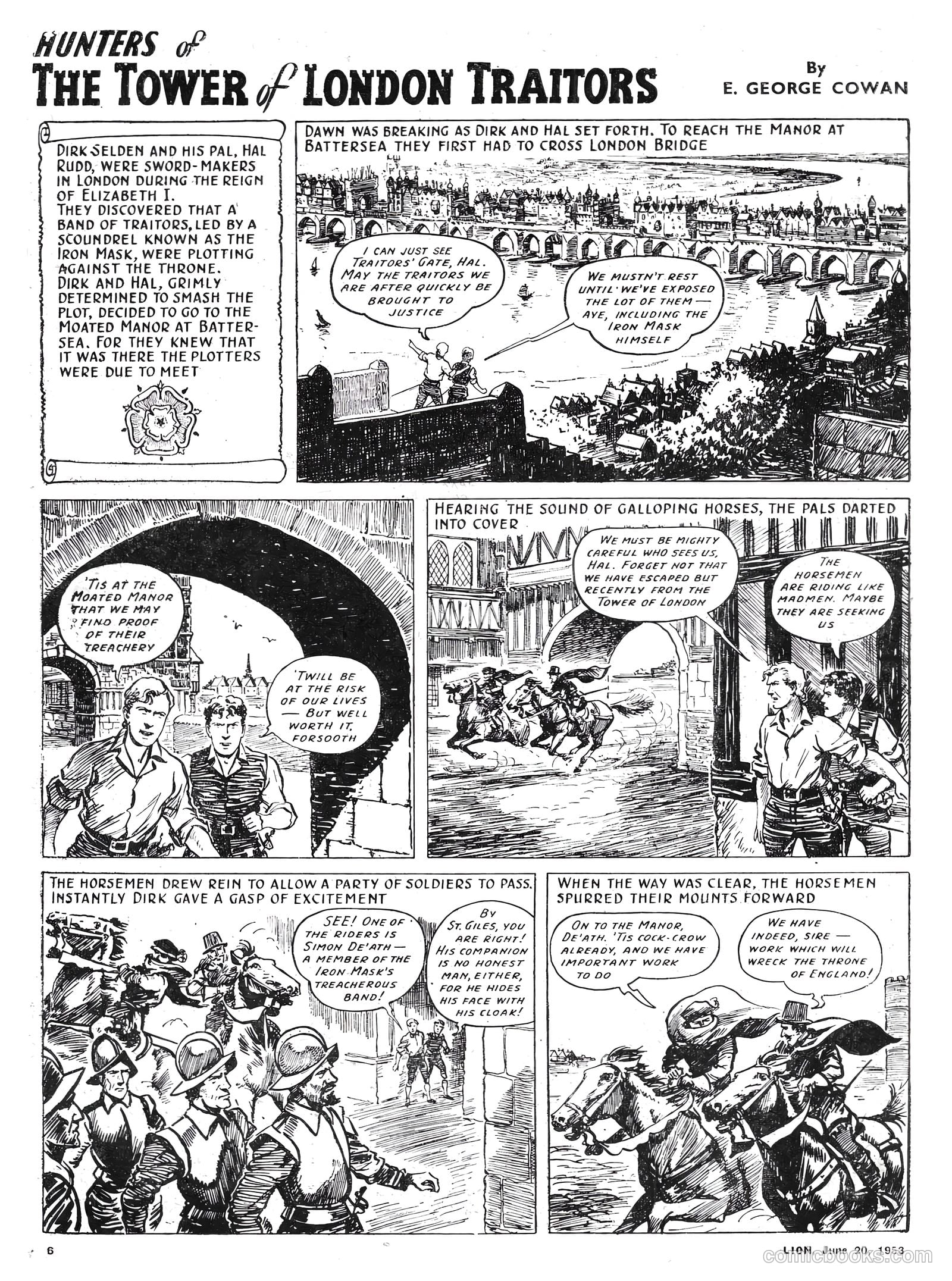 Lion #70 (1953) — page 6 of 20