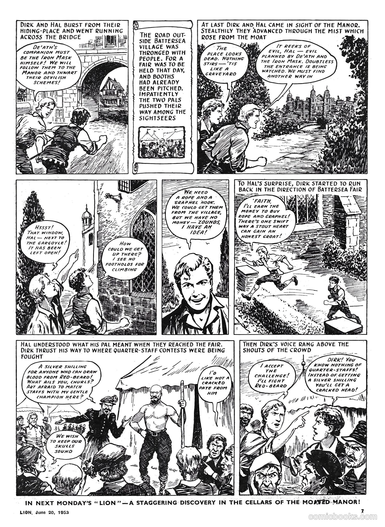 Lion #70 (1953) — page 7 of 20