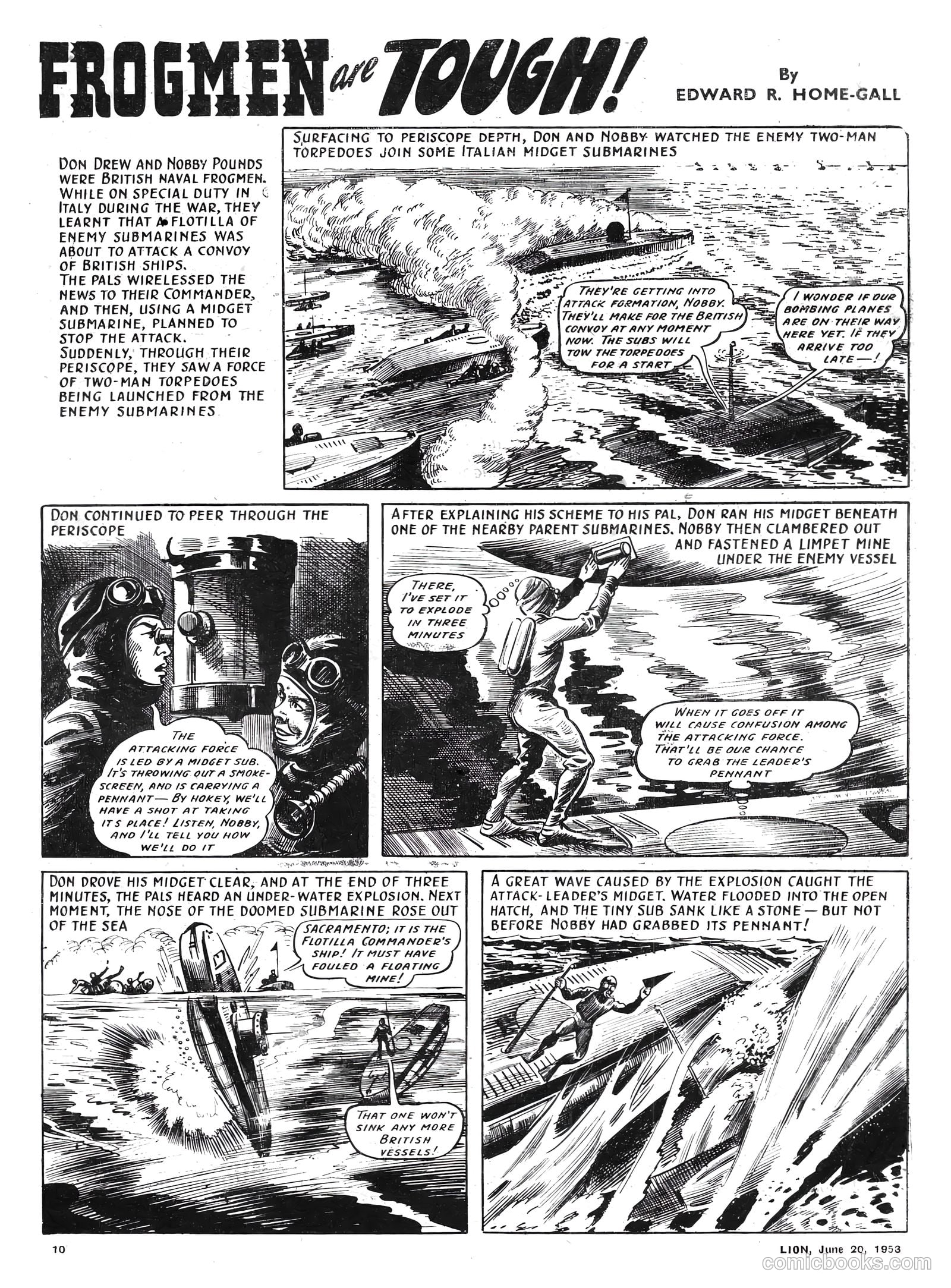 Lion #70 (1953) — page 10 of 20