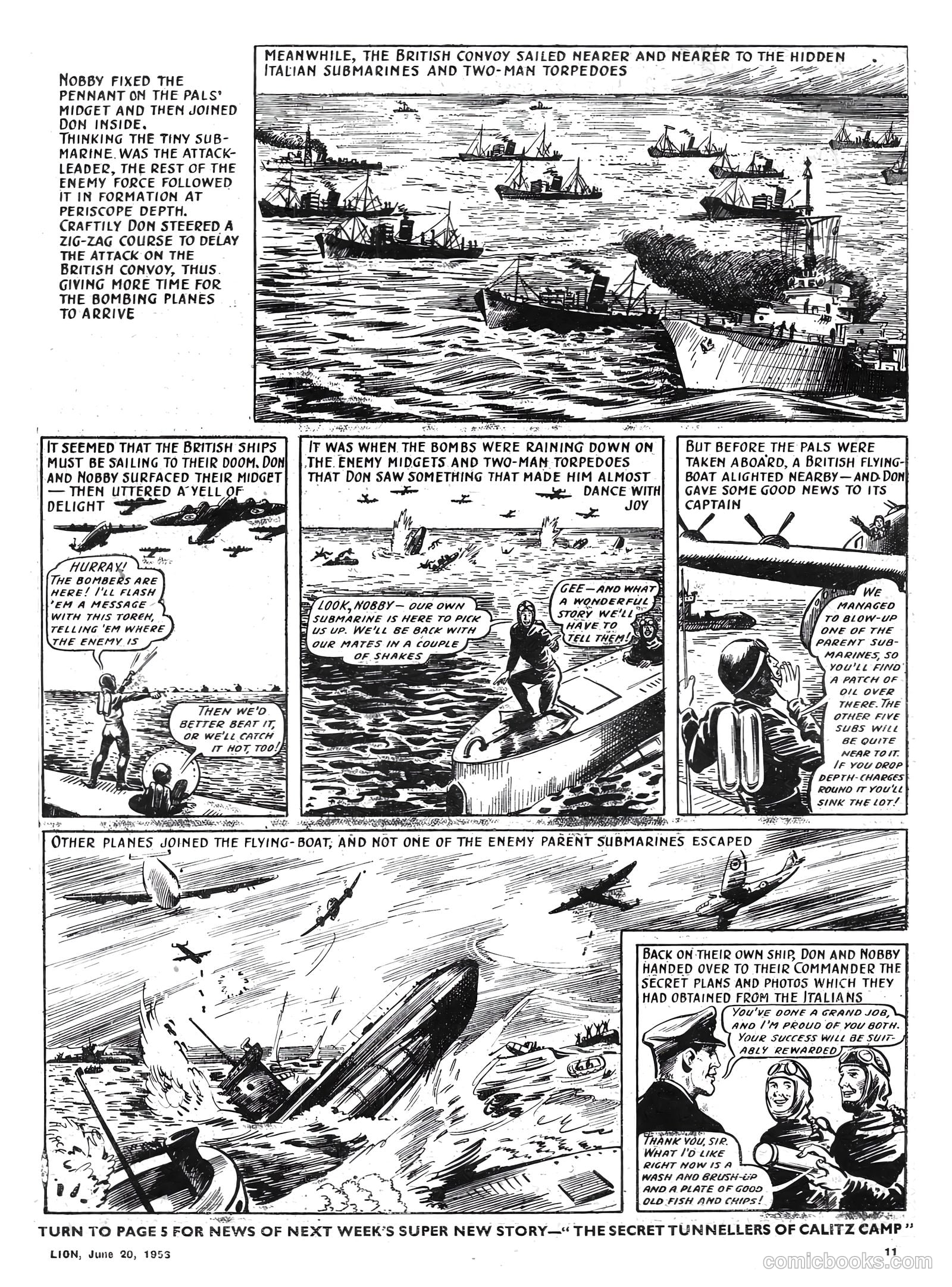 Lion #70 (1953) — page 11 of 20