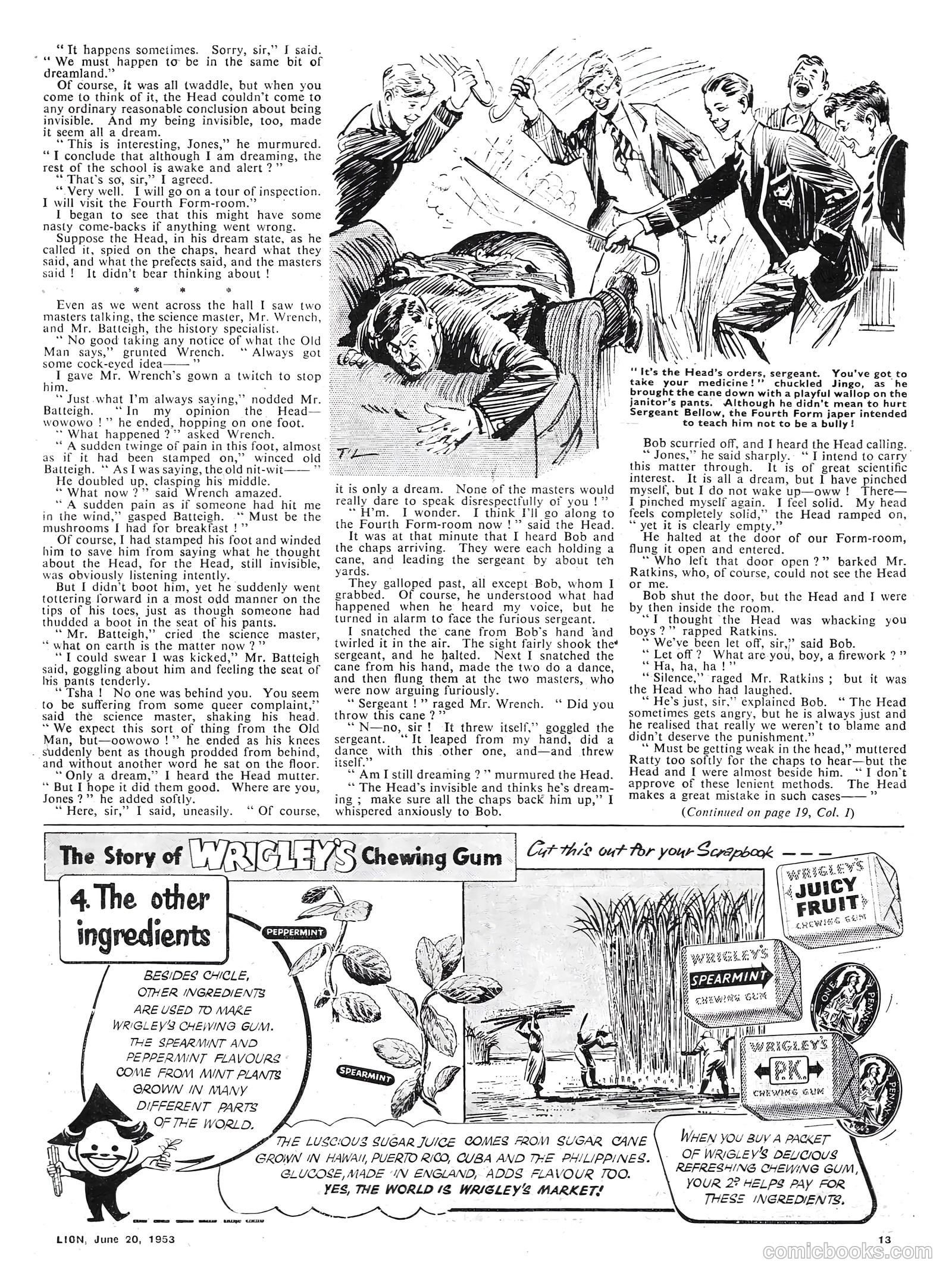 Lion #70 (1953) — page 13 of 20